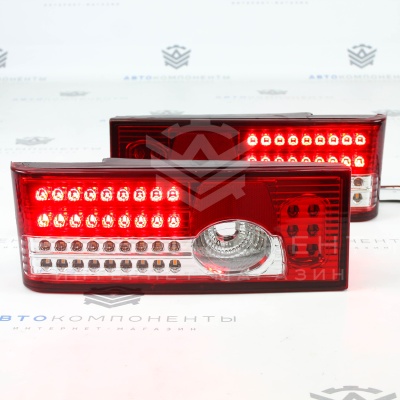 Задние диодные фонари "ОСВАР" (красно-белые) ВАЗ 2108-21099, 2113-2114