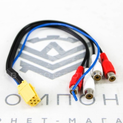 Переходник для магнитолы Mini ISO RCA Лада Vesta