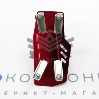 Универсальные накладки на педали TYPE-R (красные)