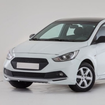 Передний бампер Sport Hyundai Solaris