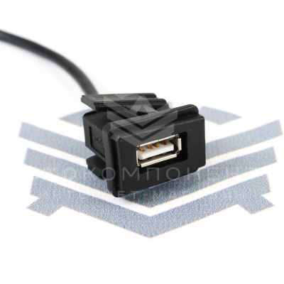 Кабель USB на 1 слот в бардачок Лада Приора