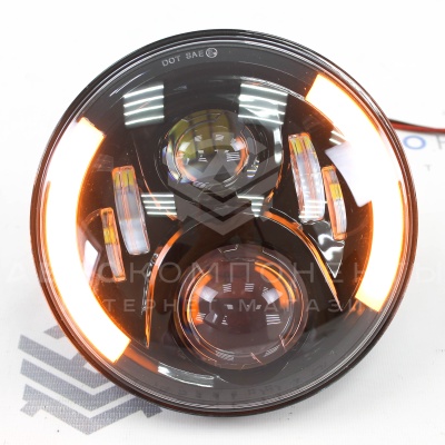 Светодиодные фары 60W Лада Нива 4х4, ВАЗ 2101-2102 (S-004)