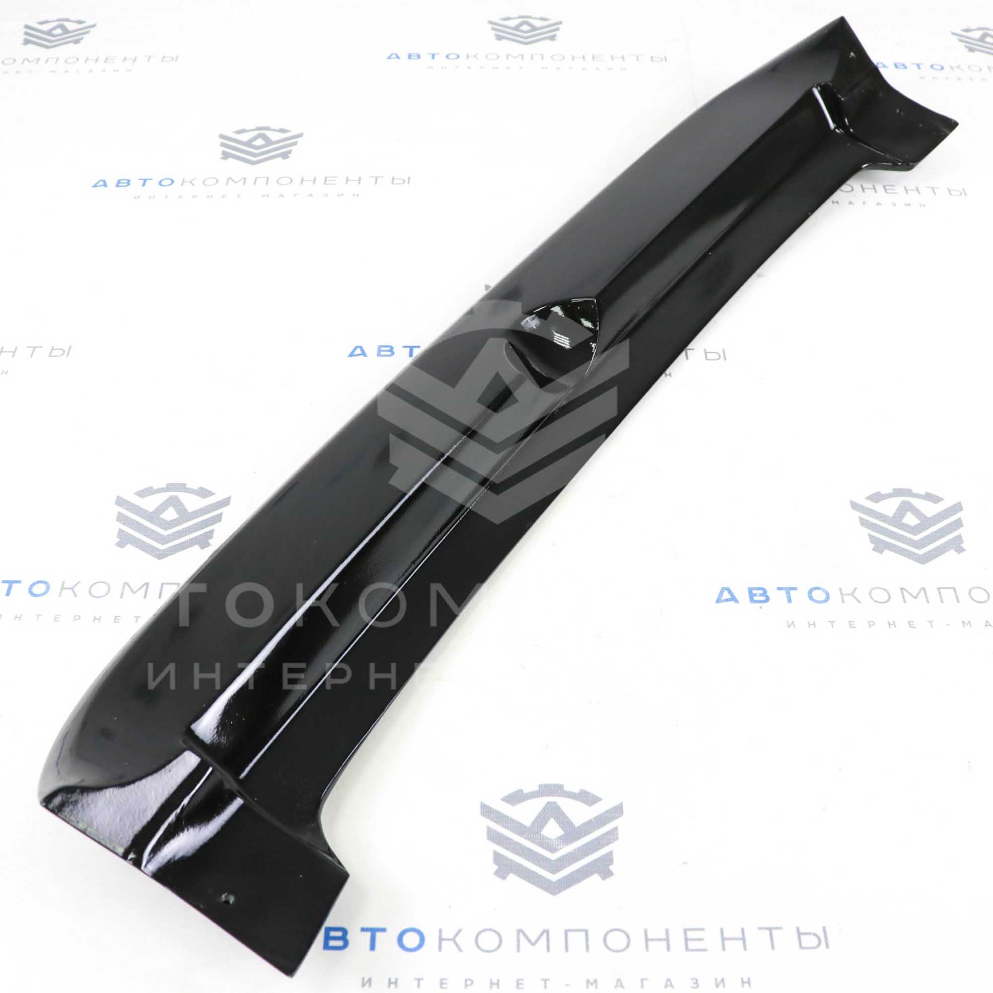 Спойлер "Эстет" (черный глянец) на крышку багажника Лада Приора (универсал)