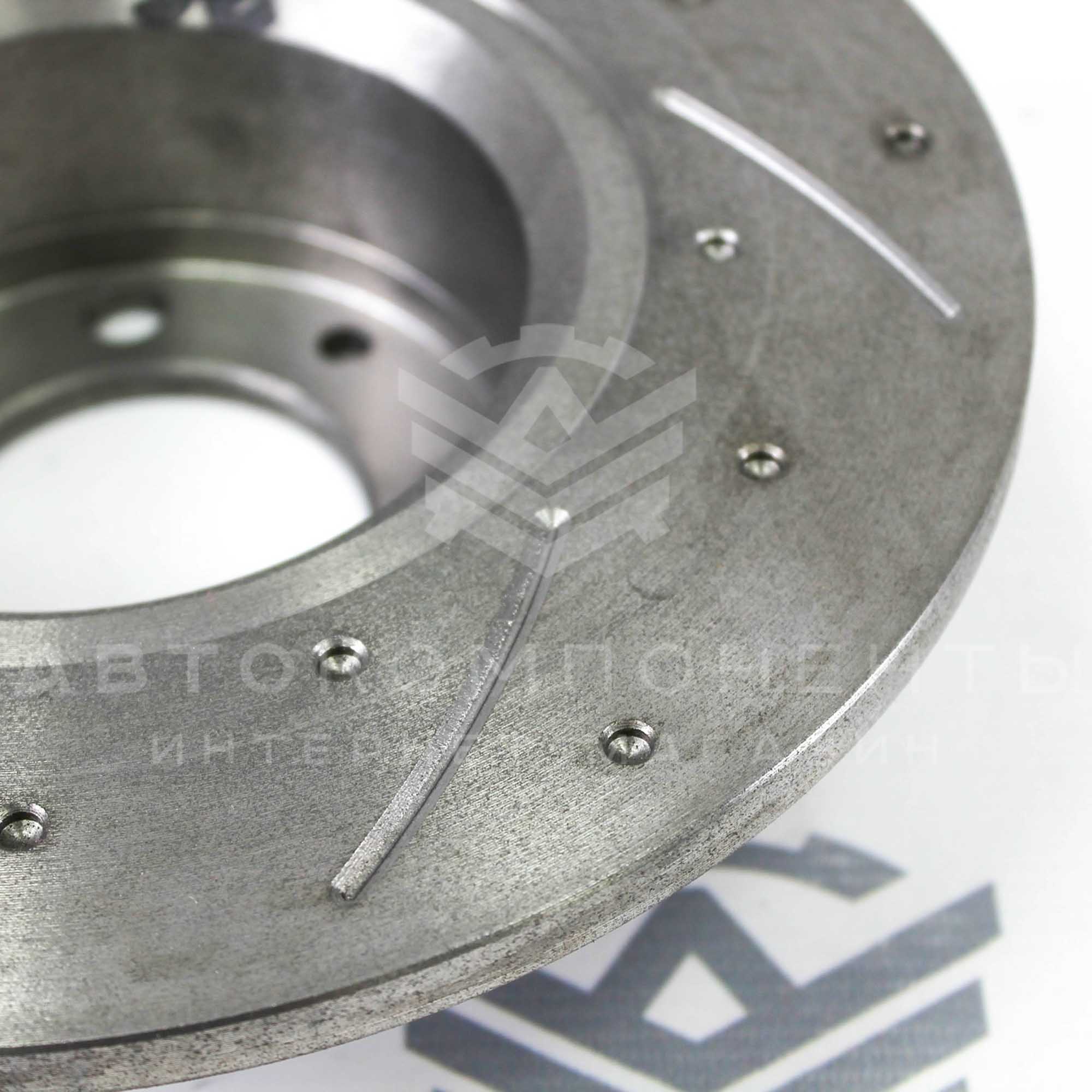 Тормозные диски "АТС" Sport (насечки, перфорация) ВАЗ 2101-2107