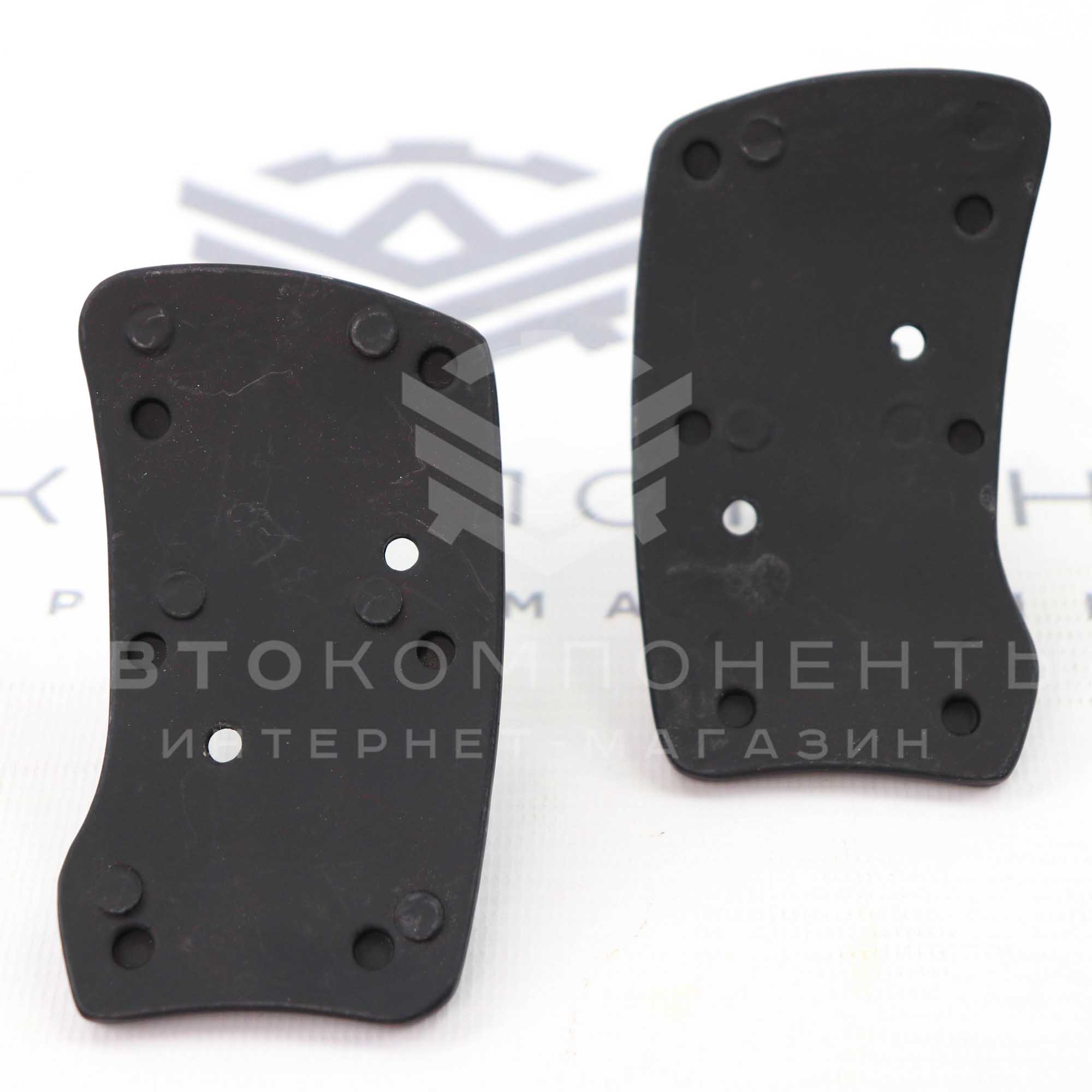 Накладки на педали "MOMO" Match (черные)