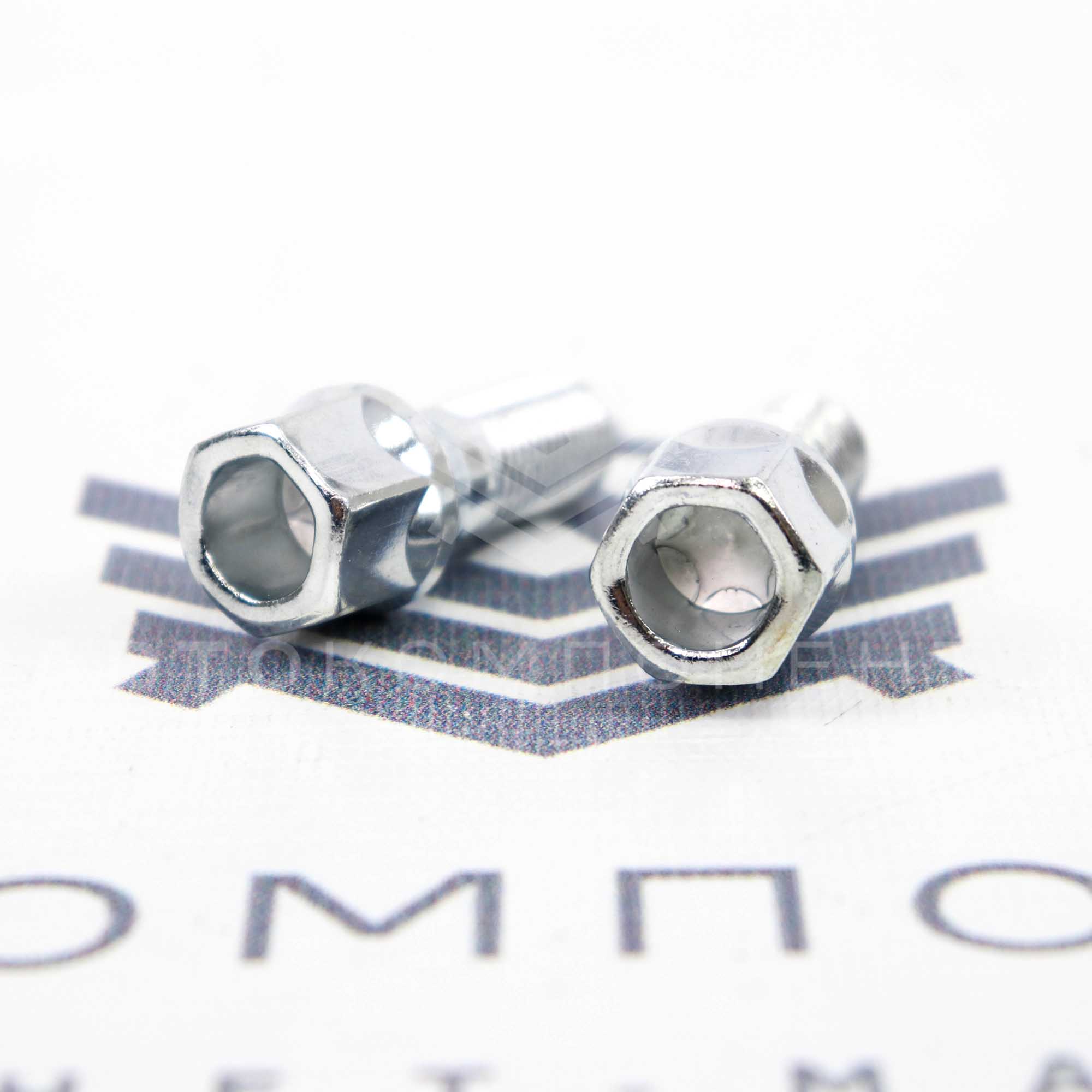 Болты колесные М12*1,25 для штампованных дисков ВАЗ (ключ 17, конус, хром) (072093 L)