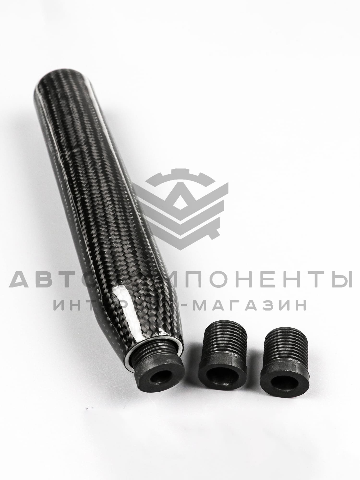 Ручка КПП (ручника) "Carbon Stick S" (карбон, универсальная)