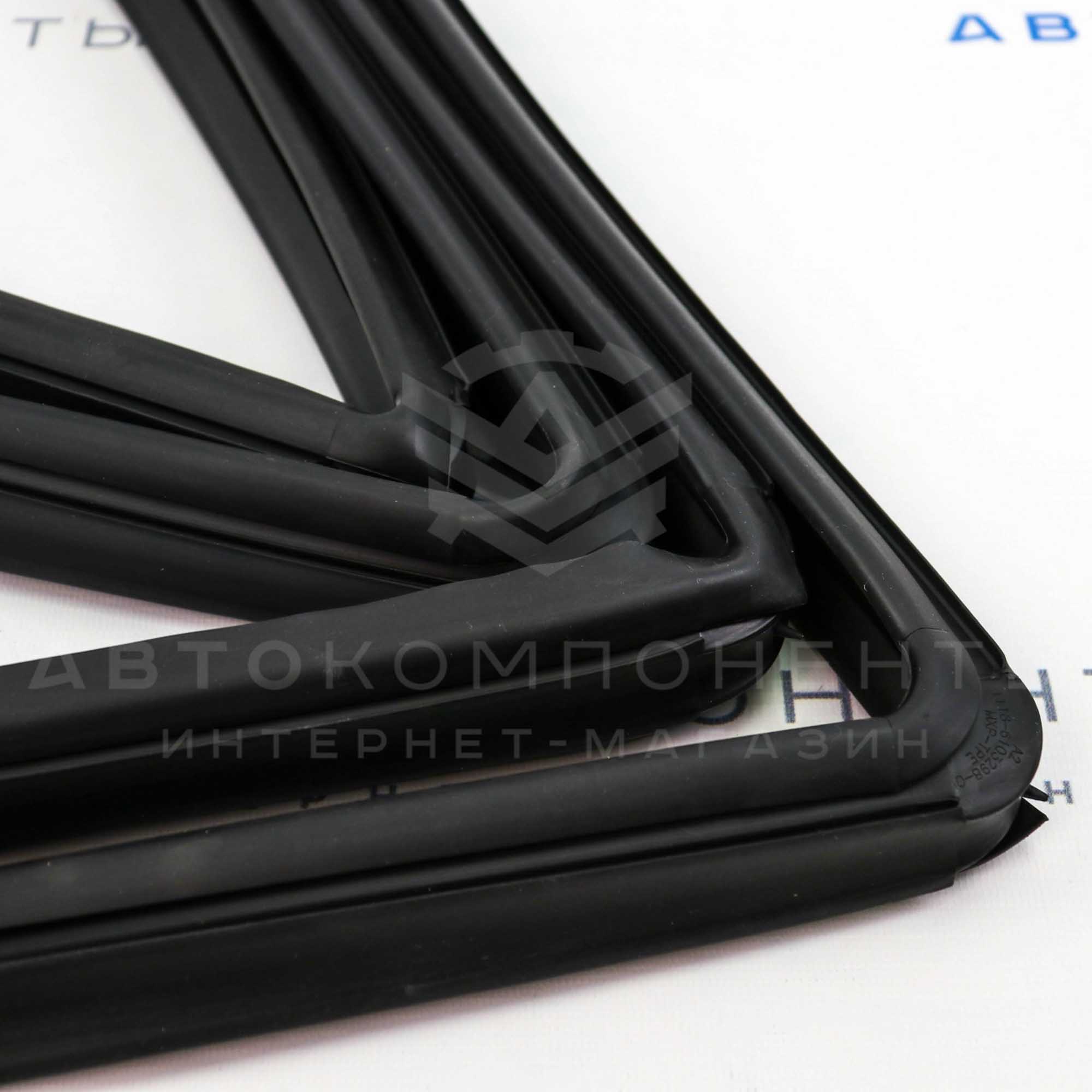 П-образные уплотнители опускных стекол Лада Калина, Калина 2, Гранта