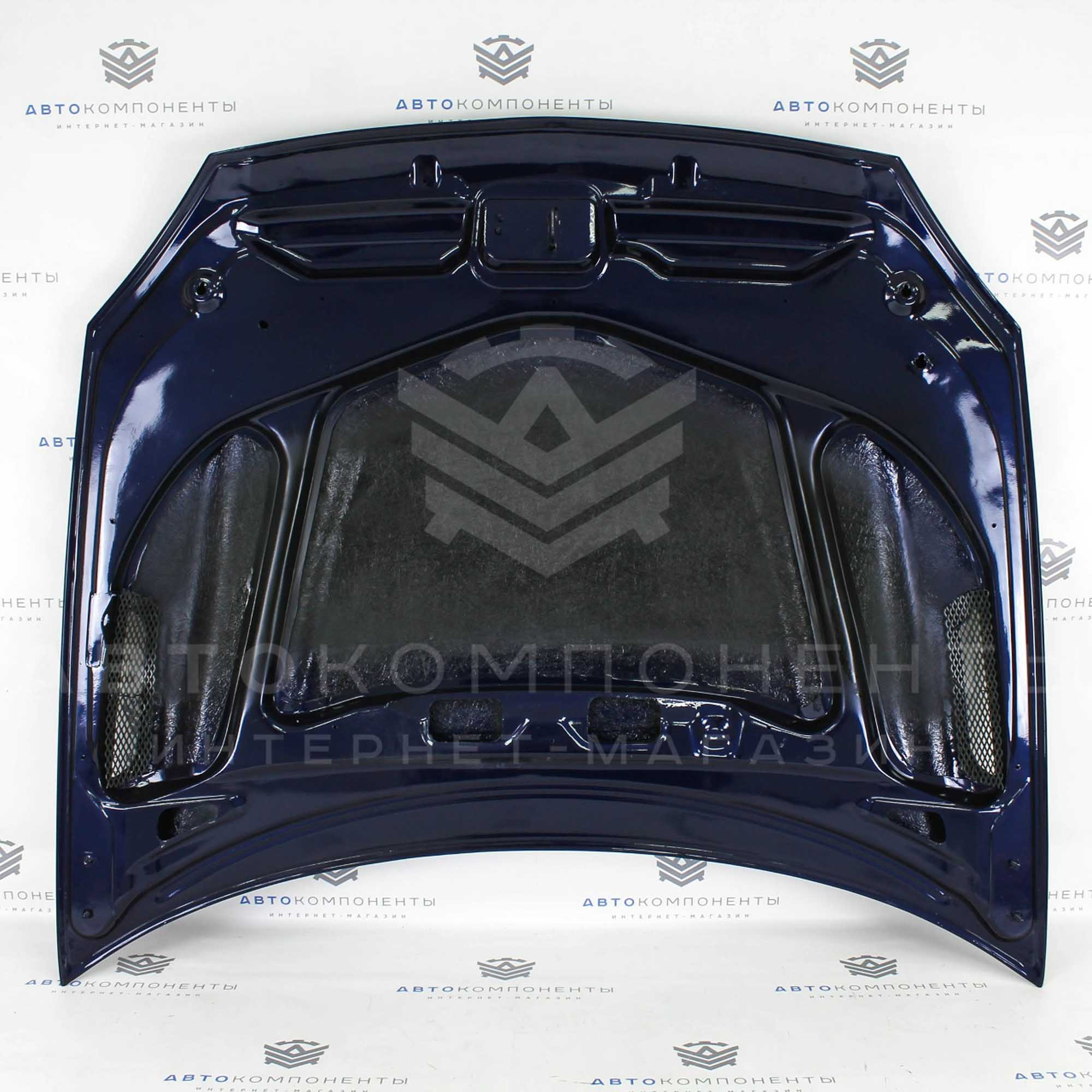 Капот стеклопластиковый "Я РОБОТ" Лада Приора в цвет кузова
