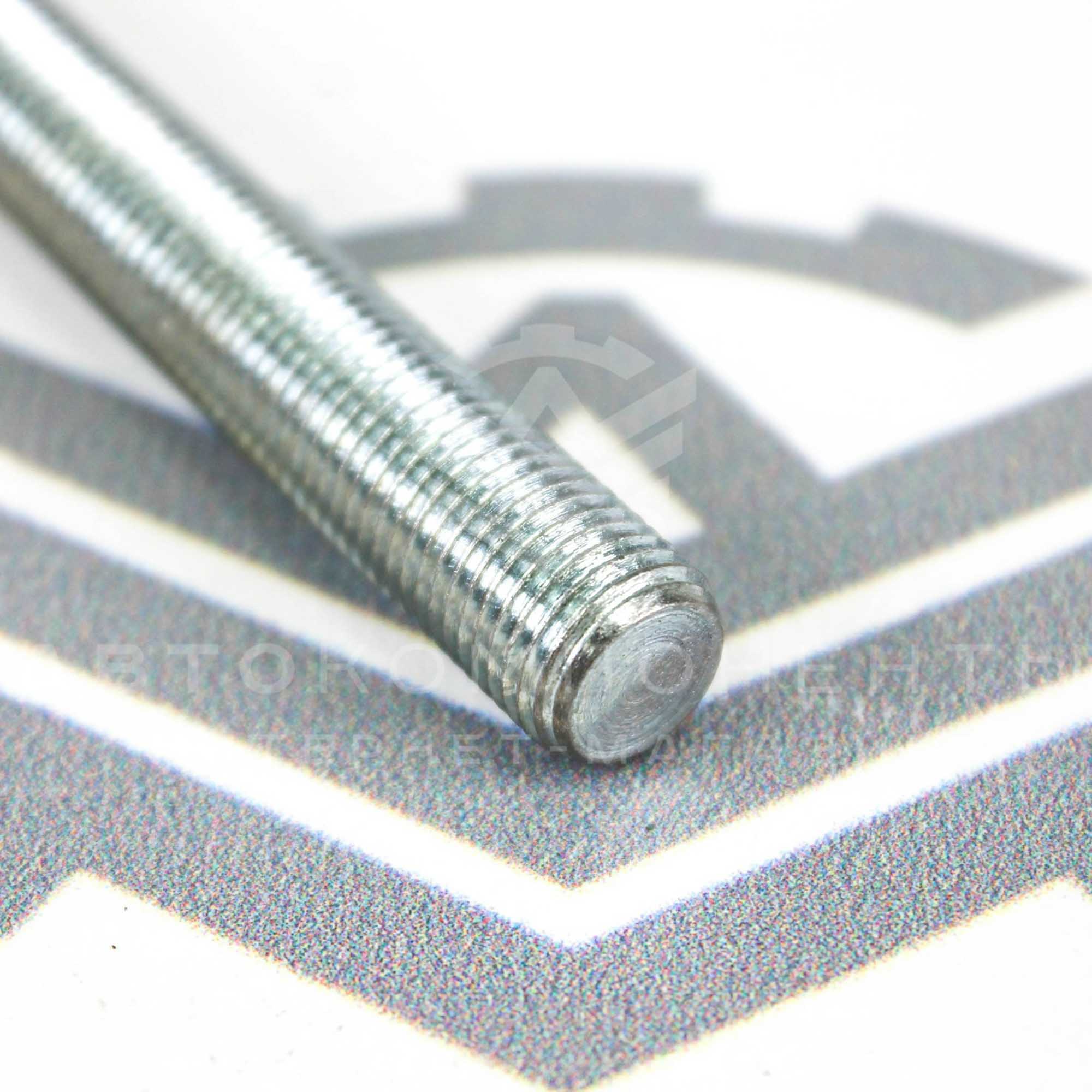 Колесные шпильки "ZUZ" (каленые) накатанная резьба (с гайками) 100мм