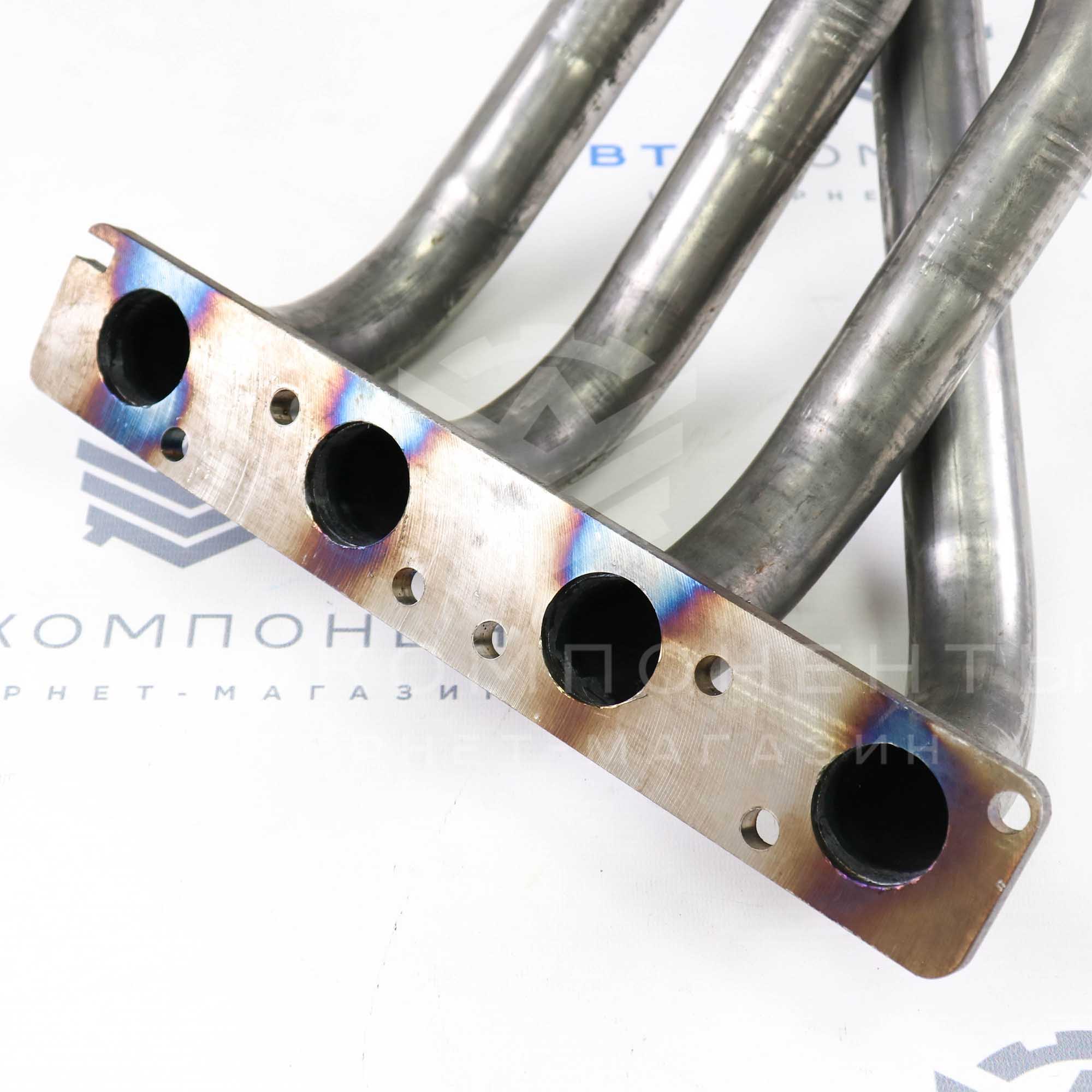 Выпускной коллектор (паук) "DK PRO" на "треугольном фланце" 16v 4-2-1 ВАЗ 2110-2112, Приора (ПНО0023)