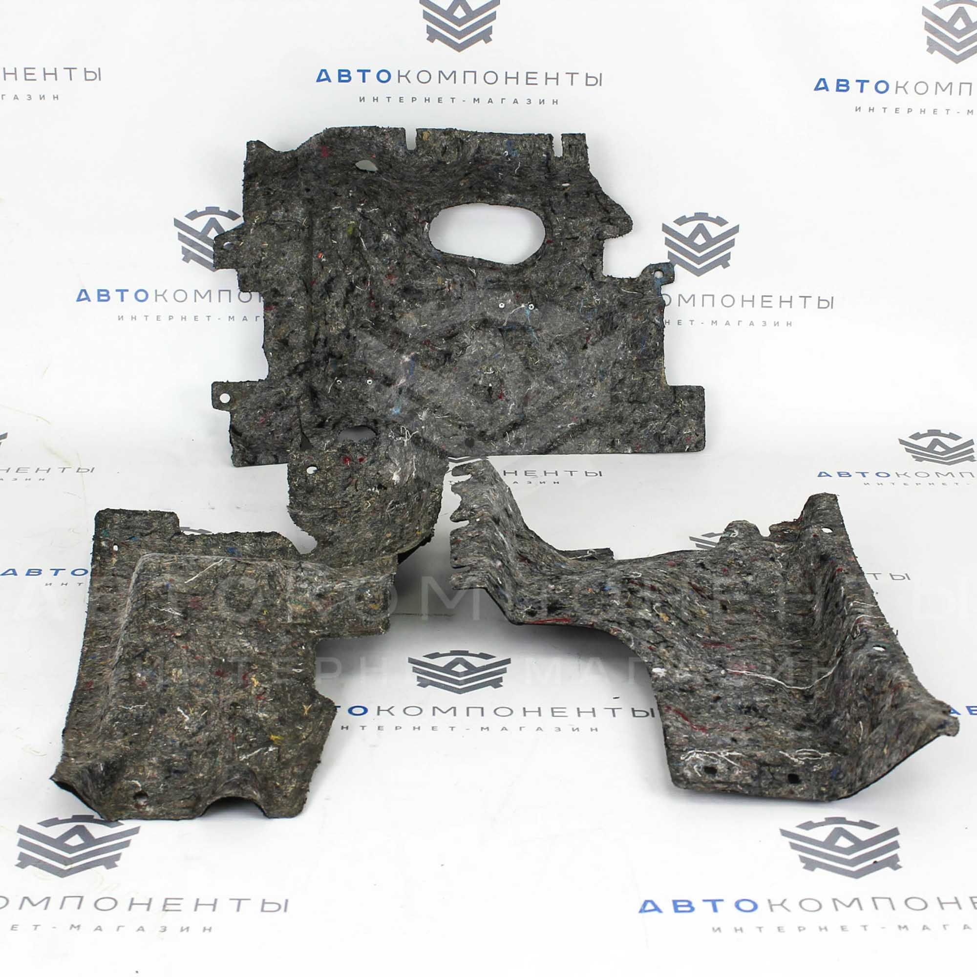 Обивка моторного отсека Лада Приора с кондиционером