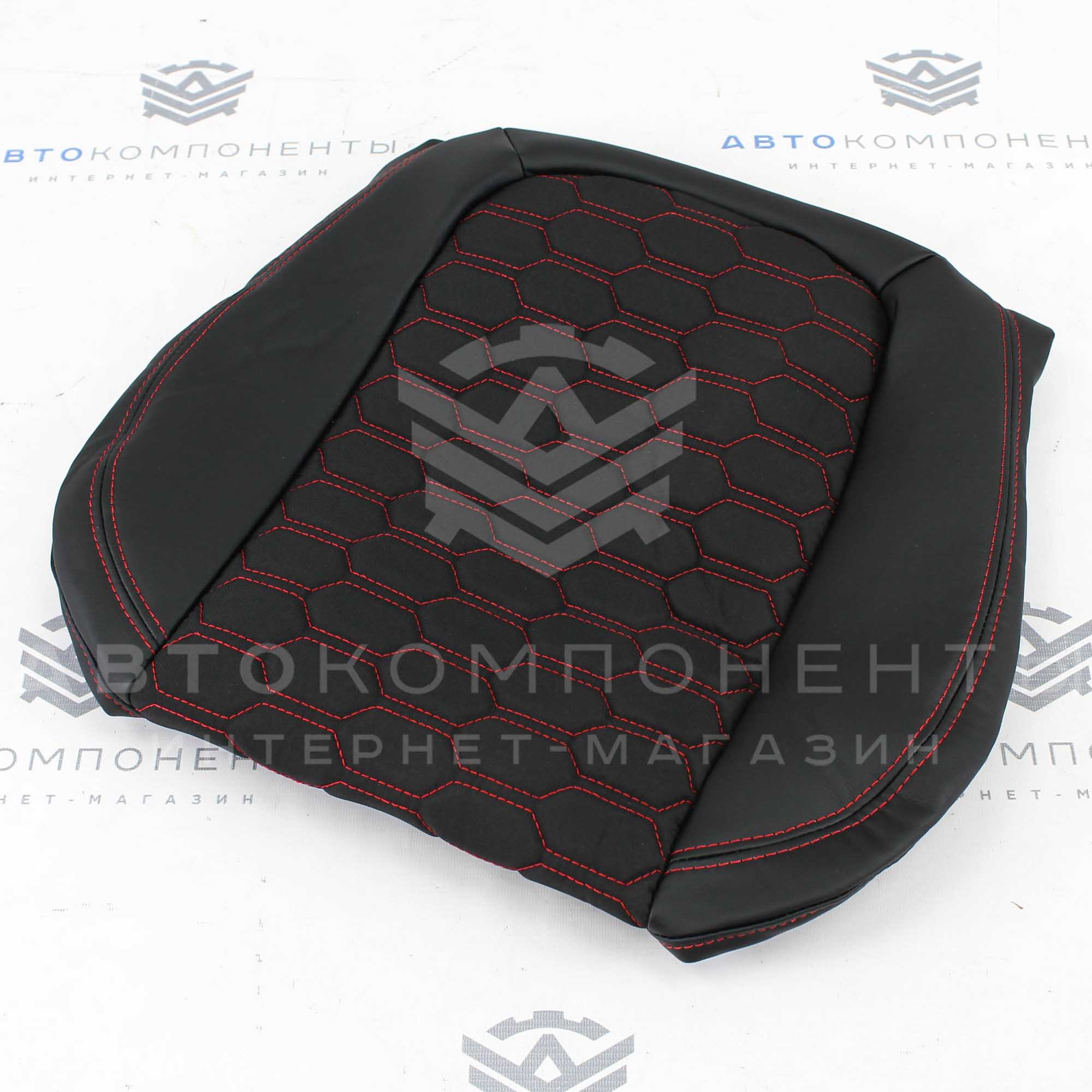 Комплект переделки сидений RECARO ВАЗ 2108-21099 / 2113-2115 / Лада Нива 2131 с прострочкой "Соты"