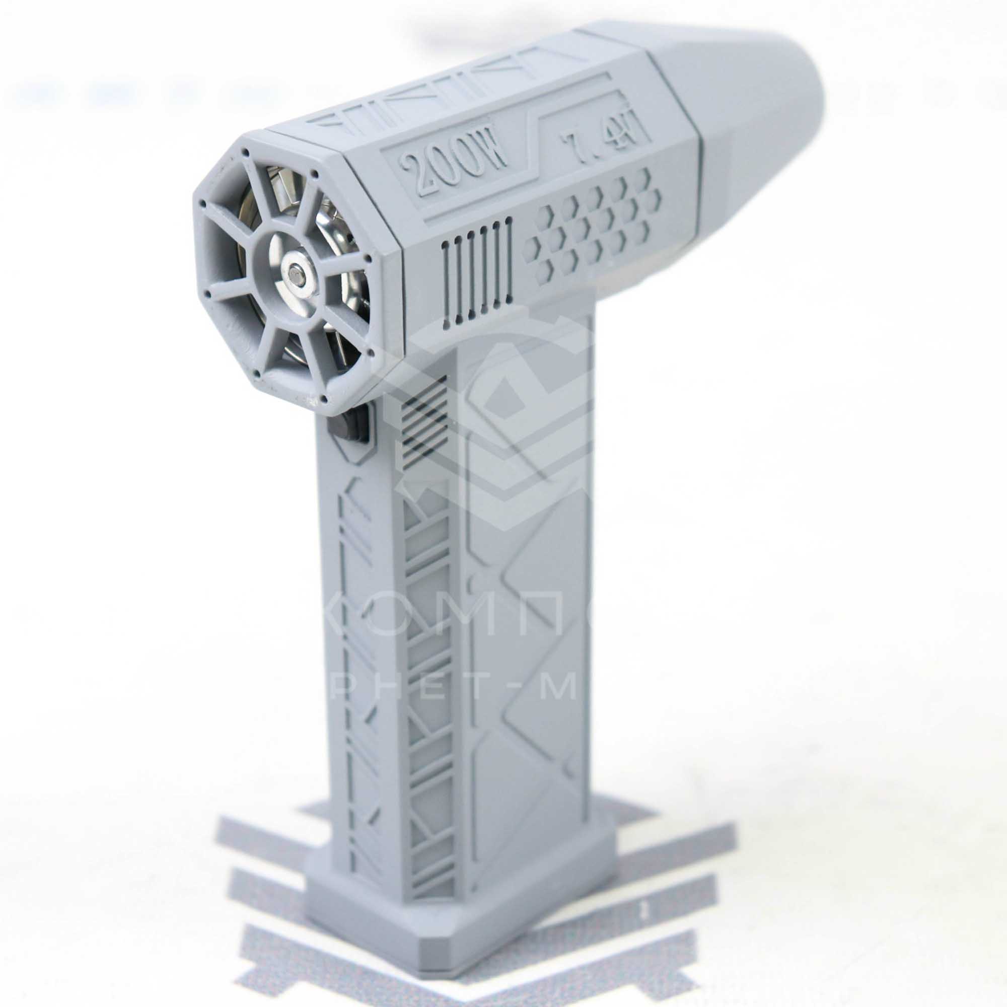 Портативный турбовентилятор (воздуходувка) 110000RPM (серый)