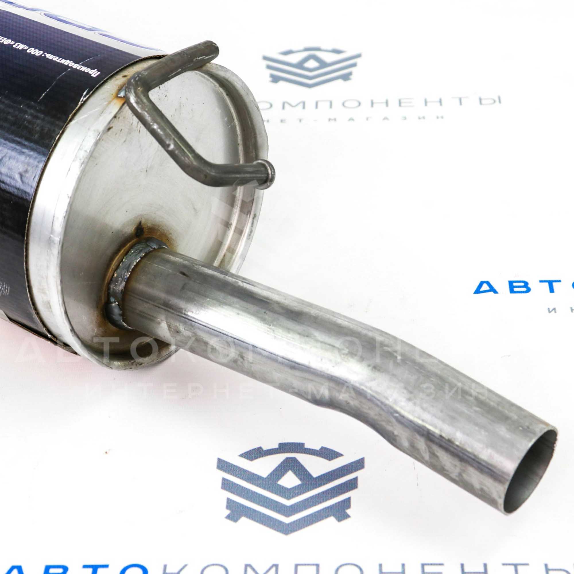 Глушитель "CBD" Sports Style прямоточный с наполнителем D51мм (нержавеющая сталь) Лада Vesta (CBD230.009)