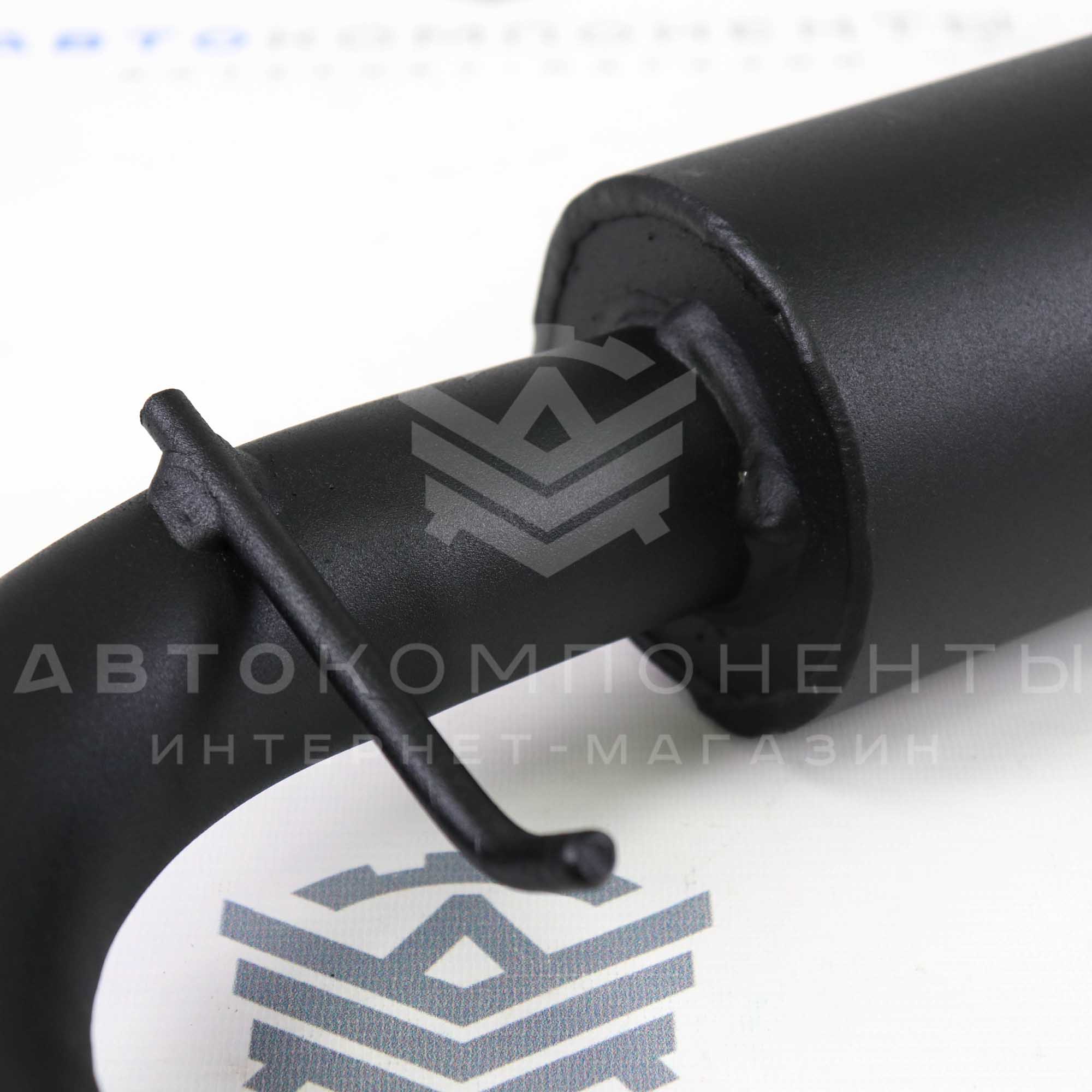 Резонатор "DK PRO" на "треугольном фланце" Лада Приора с гофрой (РЗ0012)