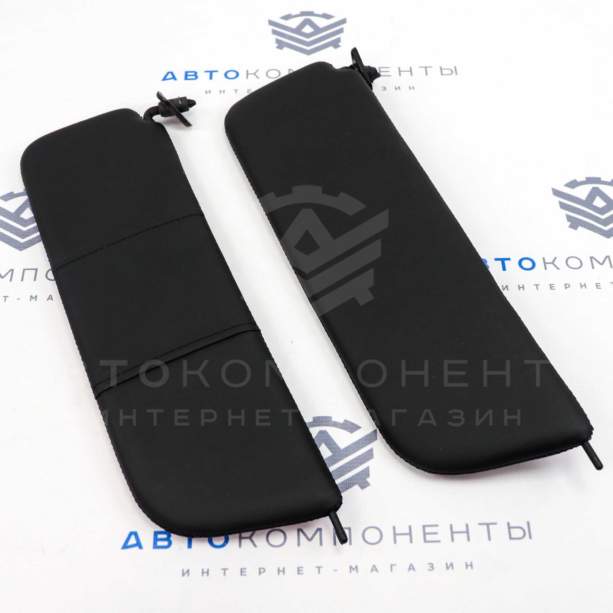 Солнцезащитные козырьки с зеркалом (в коже) ВАЗ 2101-2107