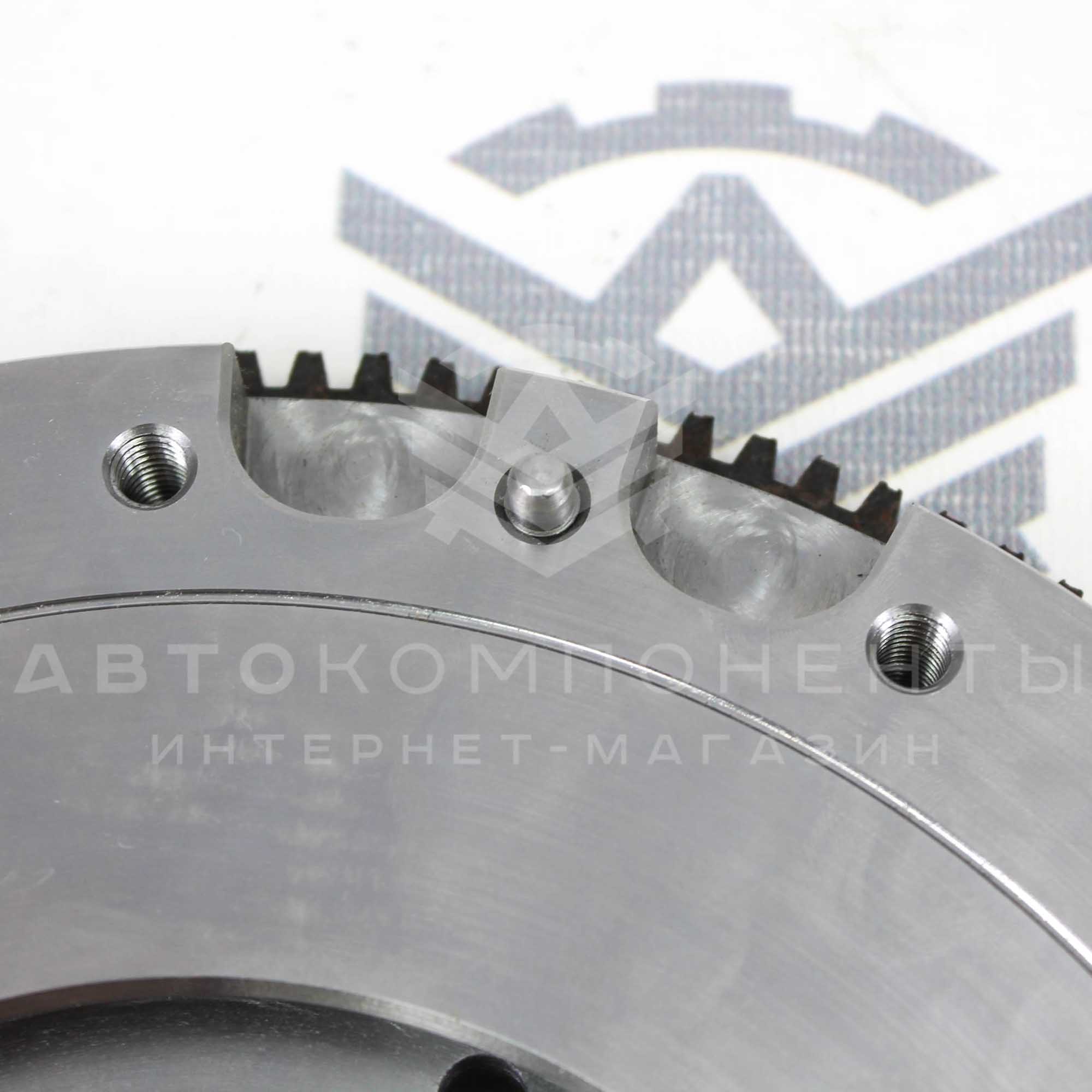 Маховик стальной (облегченный) Лада Гранта (под тросовую коробку передач)