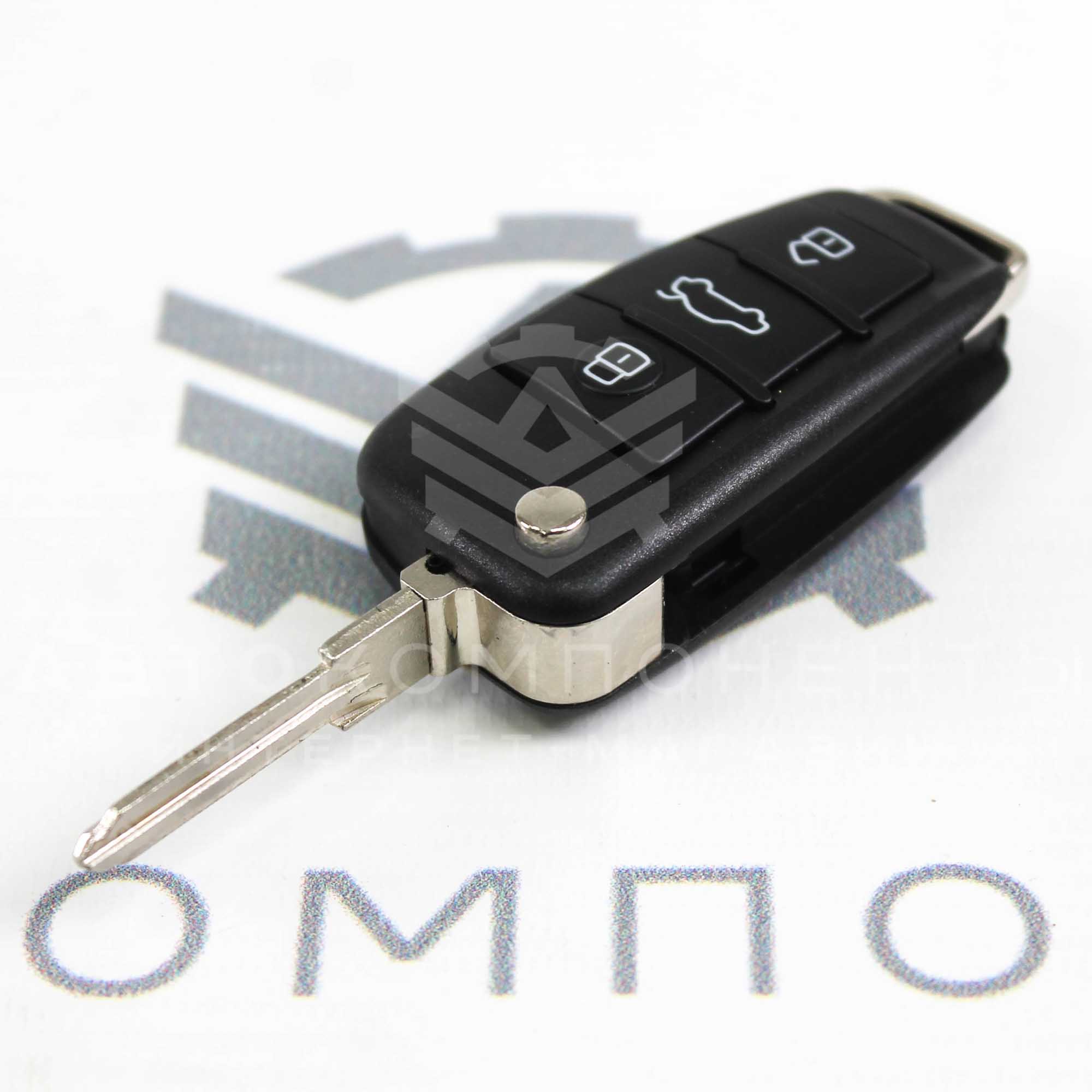 Ключ замка зажигания (с чипом) по типу AUDI (эконом) Лада Приора, Калина, Гранта, Шевроле Нива