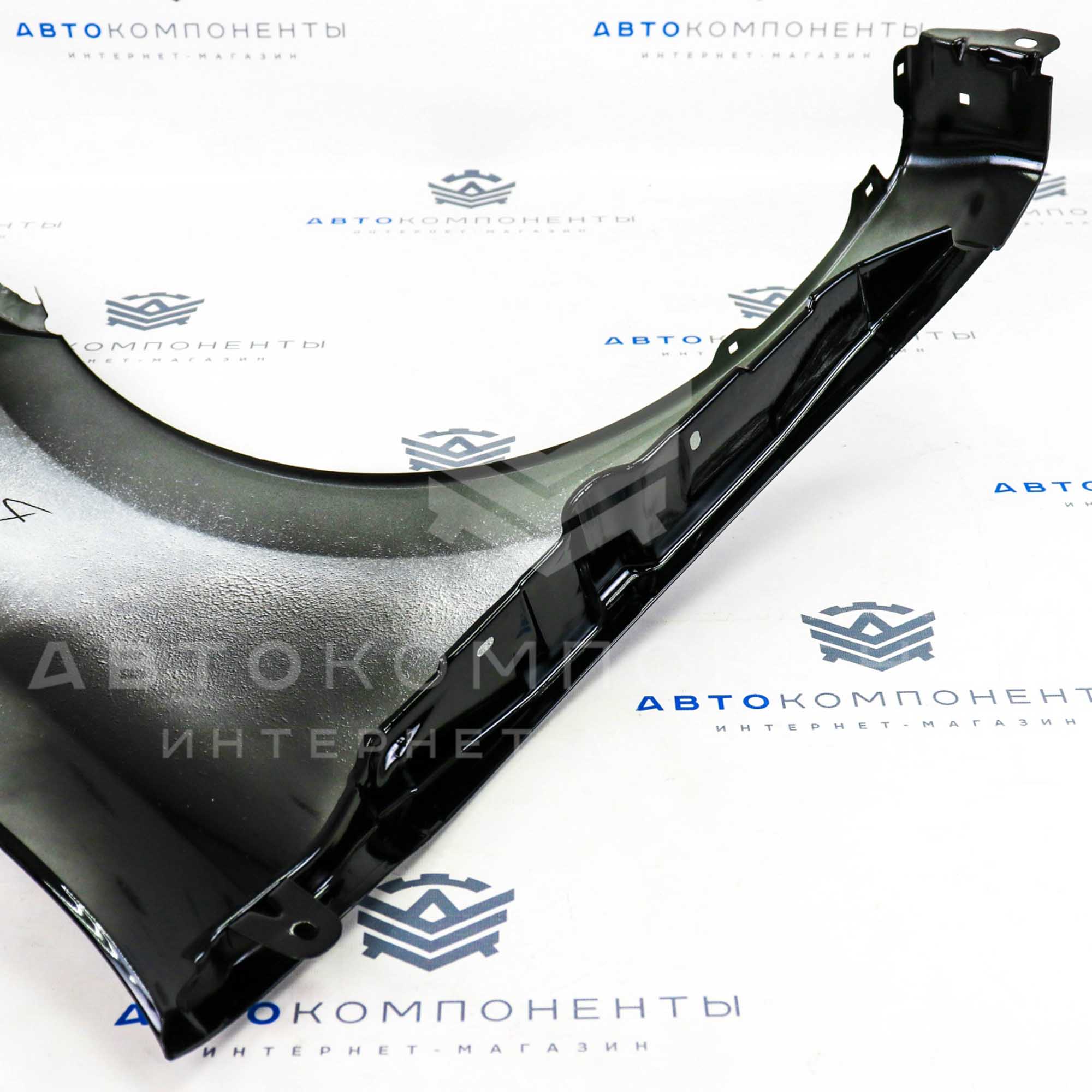 Переднее крыло (левое) Лада Гранта FL (без отверстия) в цвет кузова