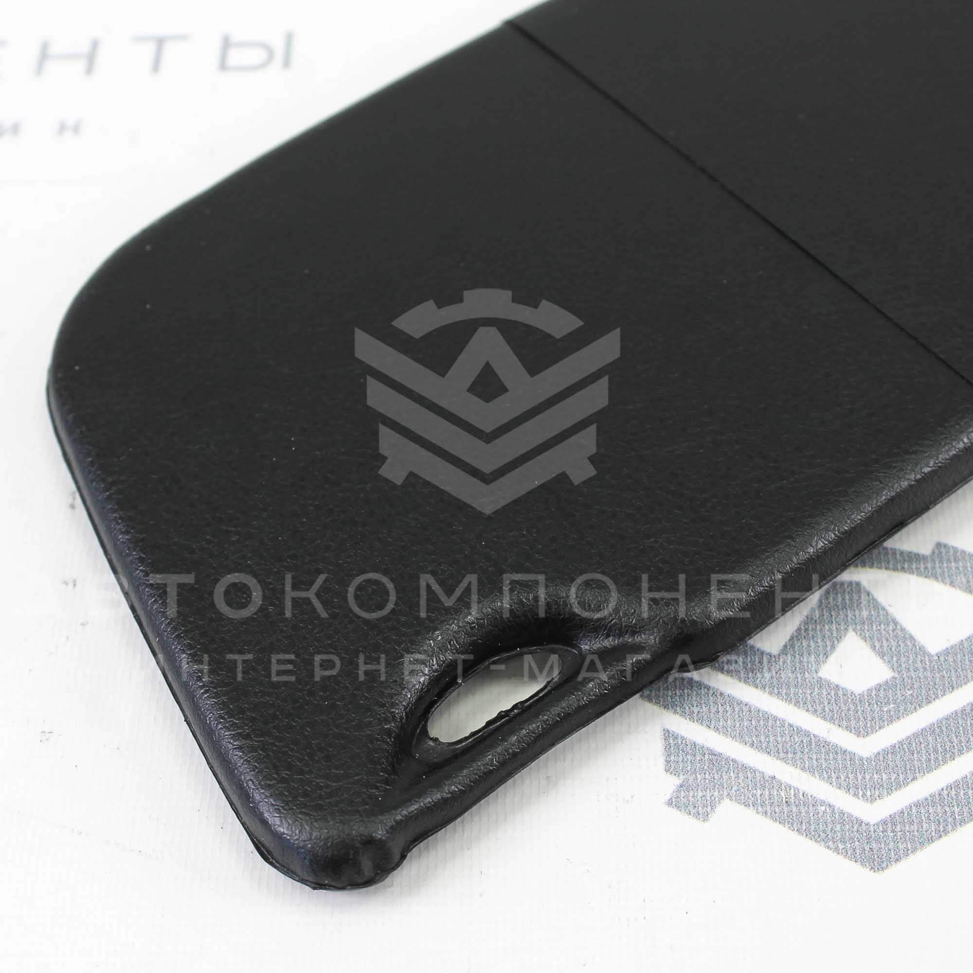 Солнцезащитные козырьки с зеркалом Лада Калина, Калина 2, Гранта (черные)