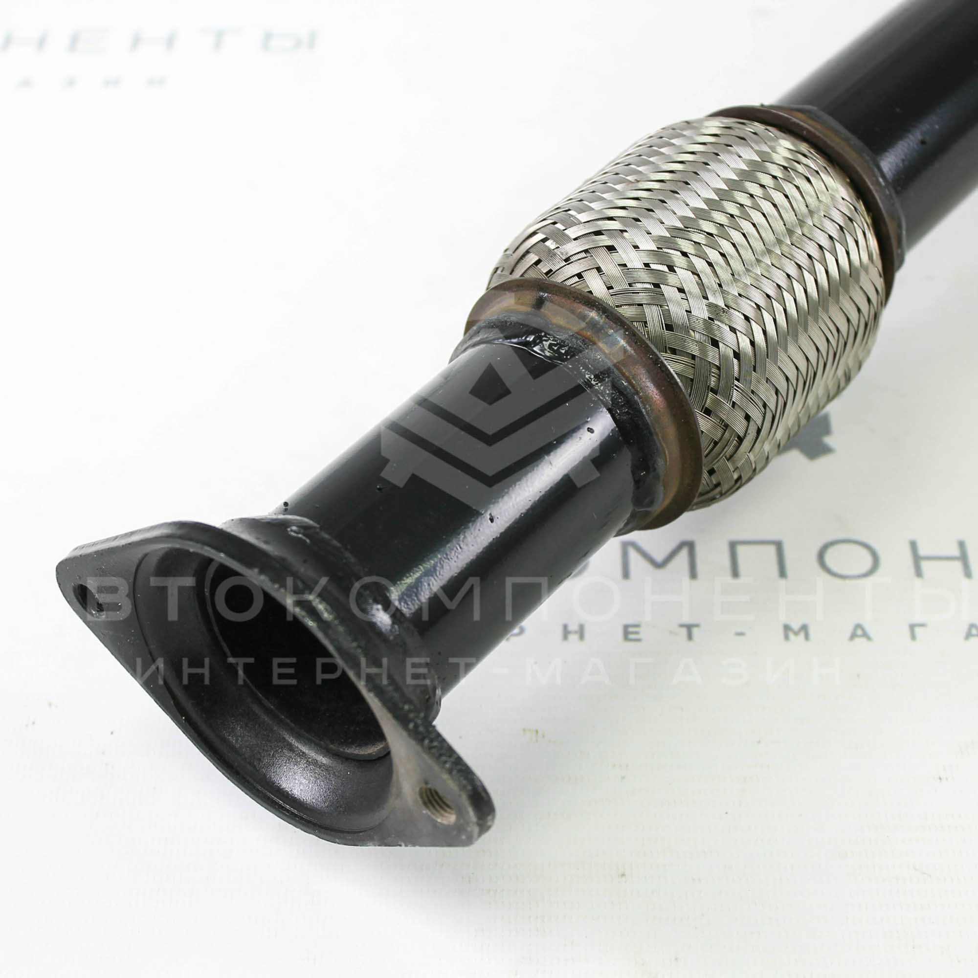 Резонатор (с гофрой) под выпускной коллектор Stinger Лада Приора