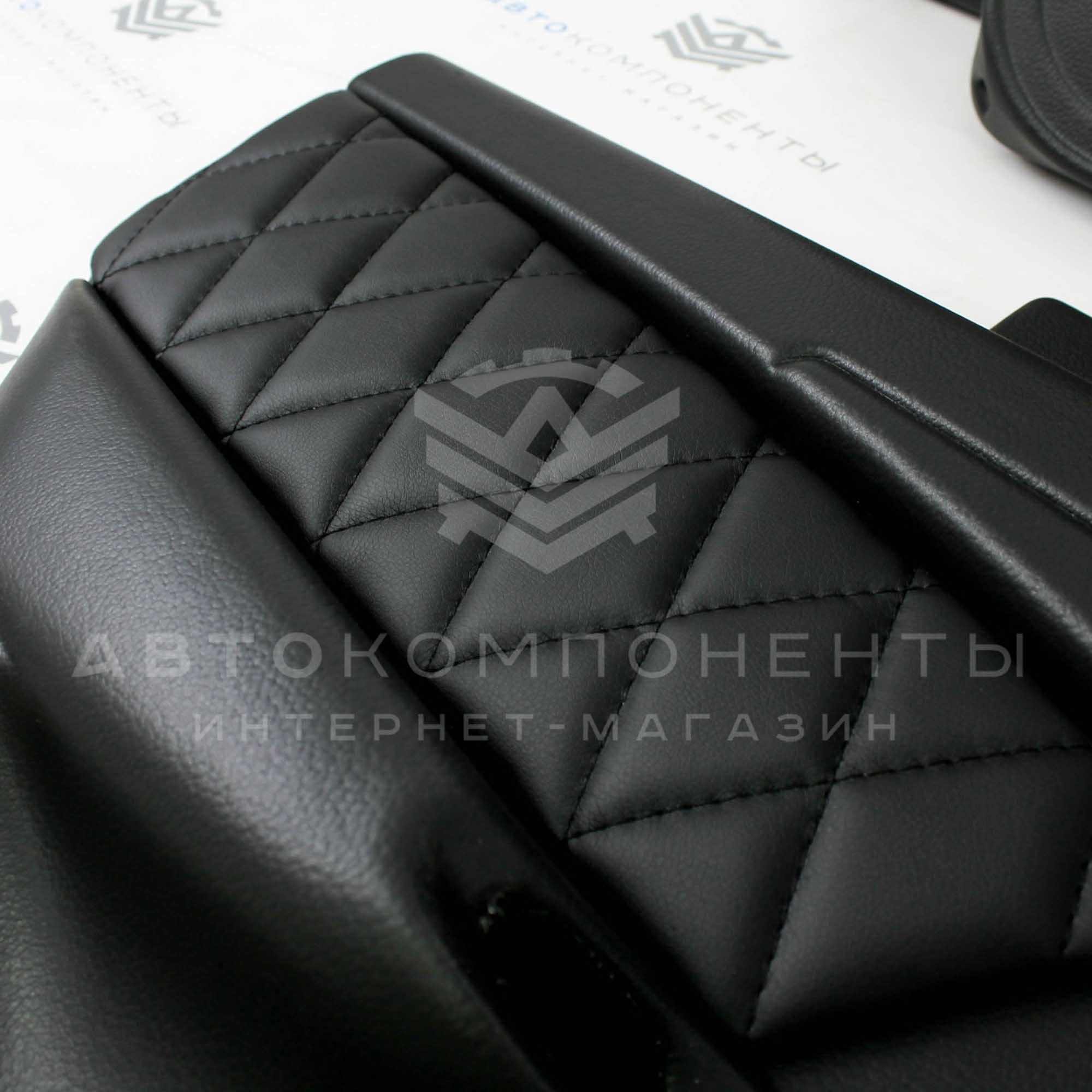 Евро-обшивки (карты дверей) ВАЗ 2114-2115 с вставками "Ромб"