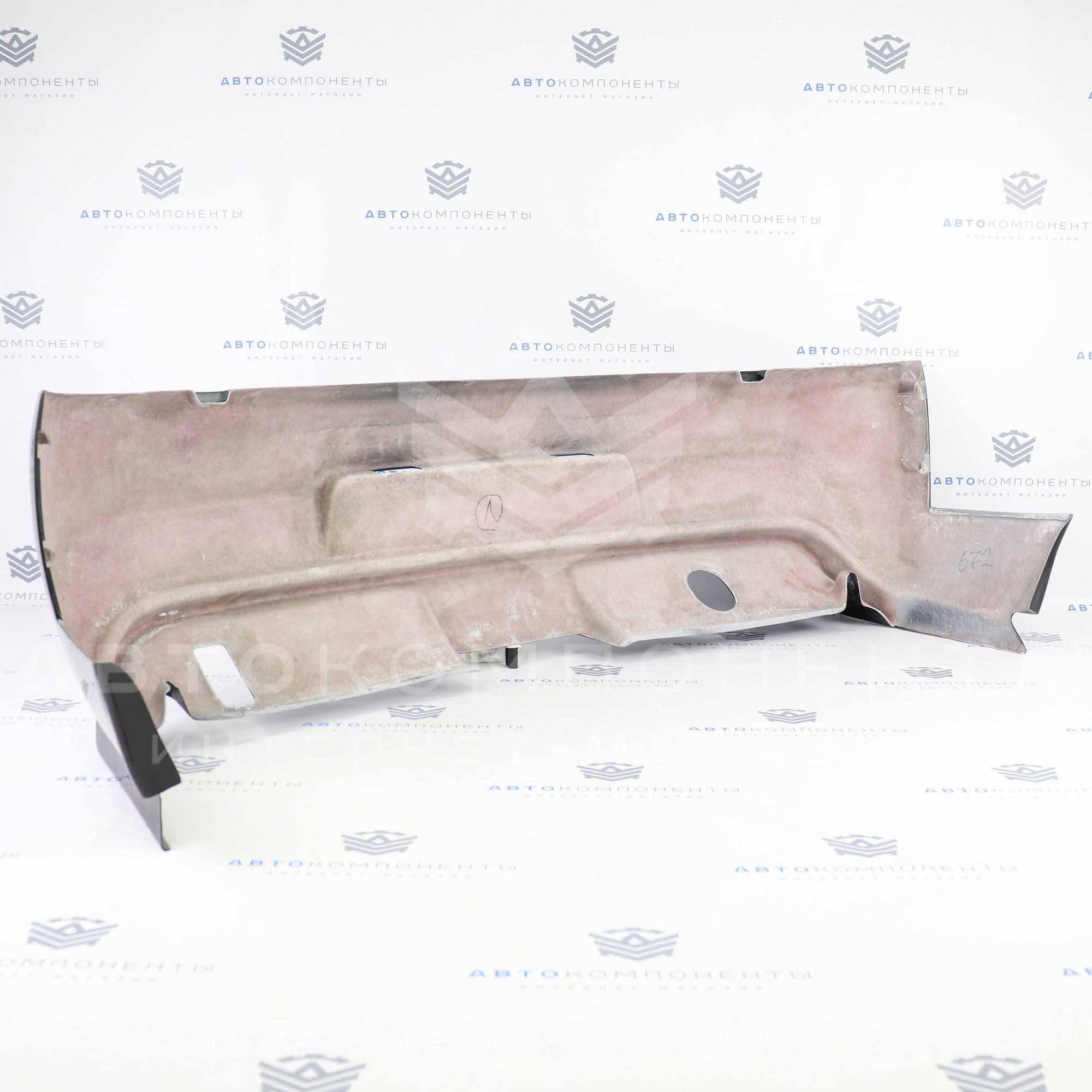 Задний бампер ВАЗ 2112 "AVR" в цвет кузова