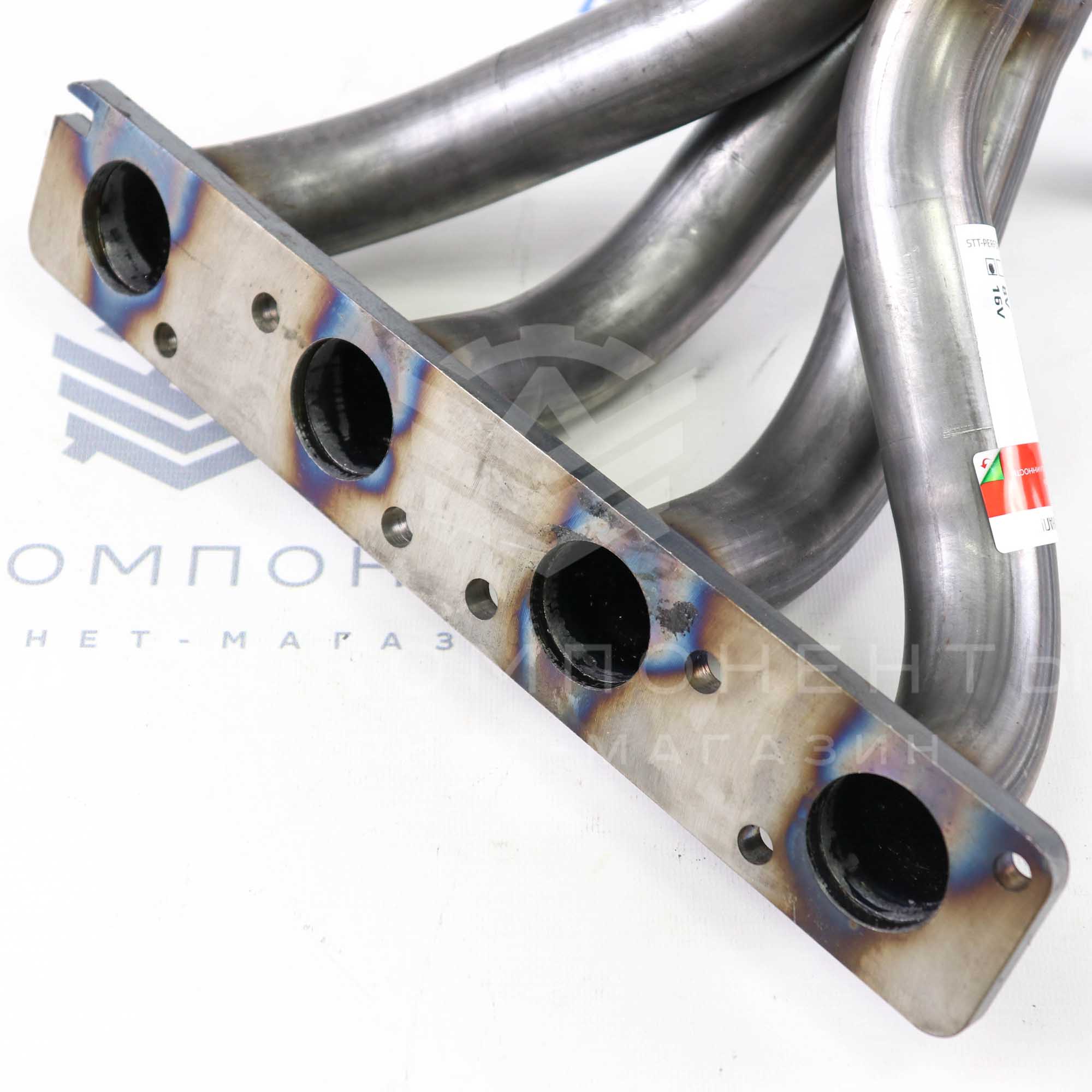 Вставка замены катализатора STT (4-1) 16V (под 2 датчика)
