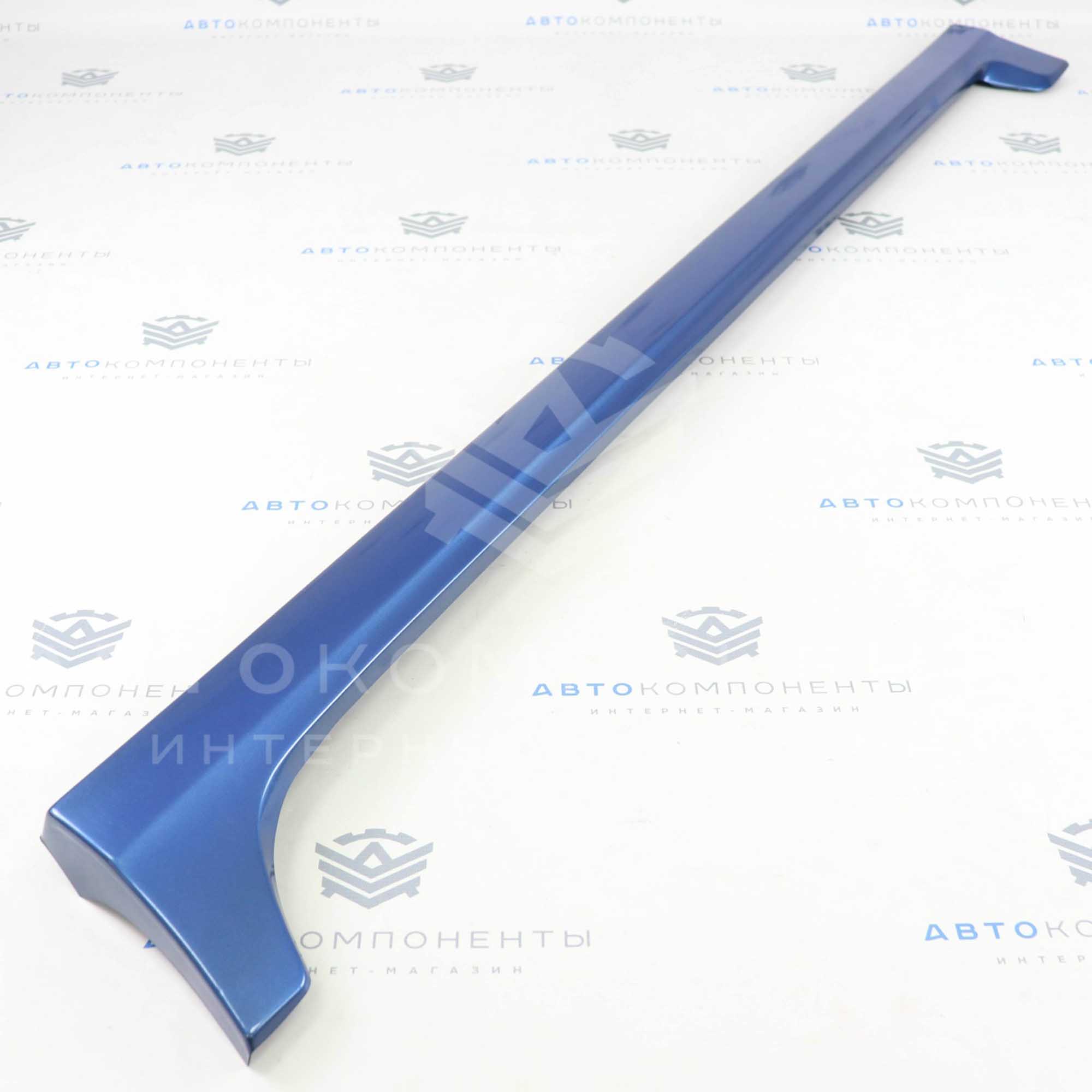 Пороги (без выделений) Лада Гранта Спорт (с усилителями) в цвет кузова