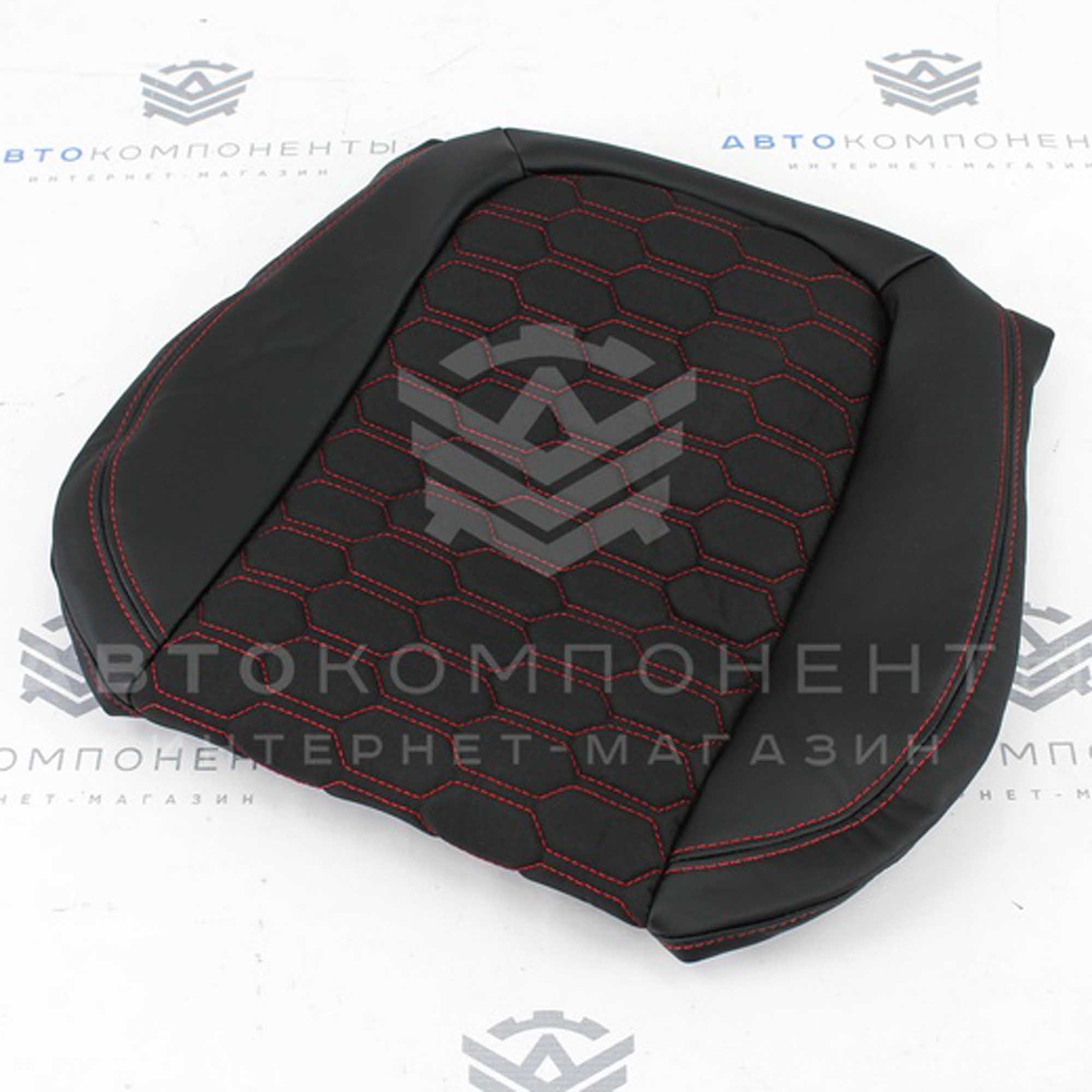 Комплект переделки сидений RECARO ВАЗ 2112 / Лада Приора (хэтчбек) с прострочкой "Соты"