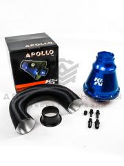 Универсальный холодный впуск K&N Apollo style (синий)