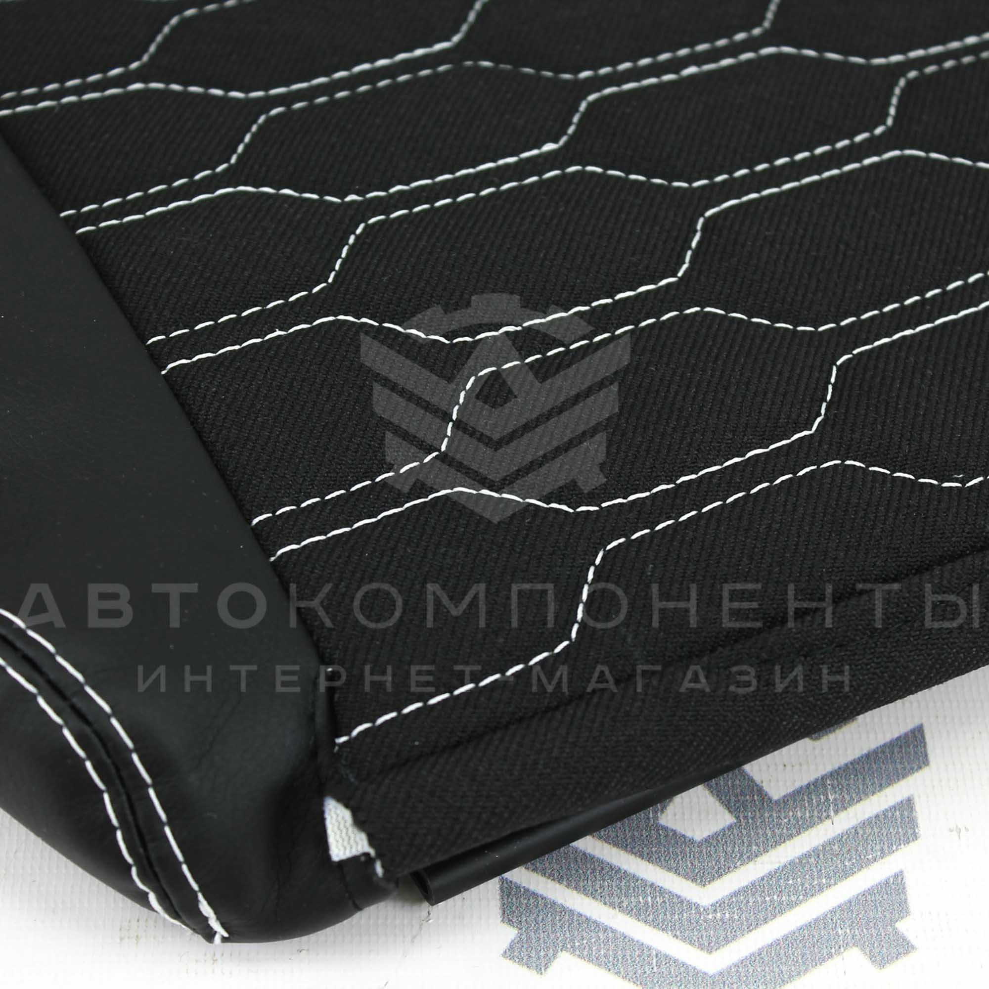 Обивки сидений Лада Гранта FL с прострочкой "Соты"