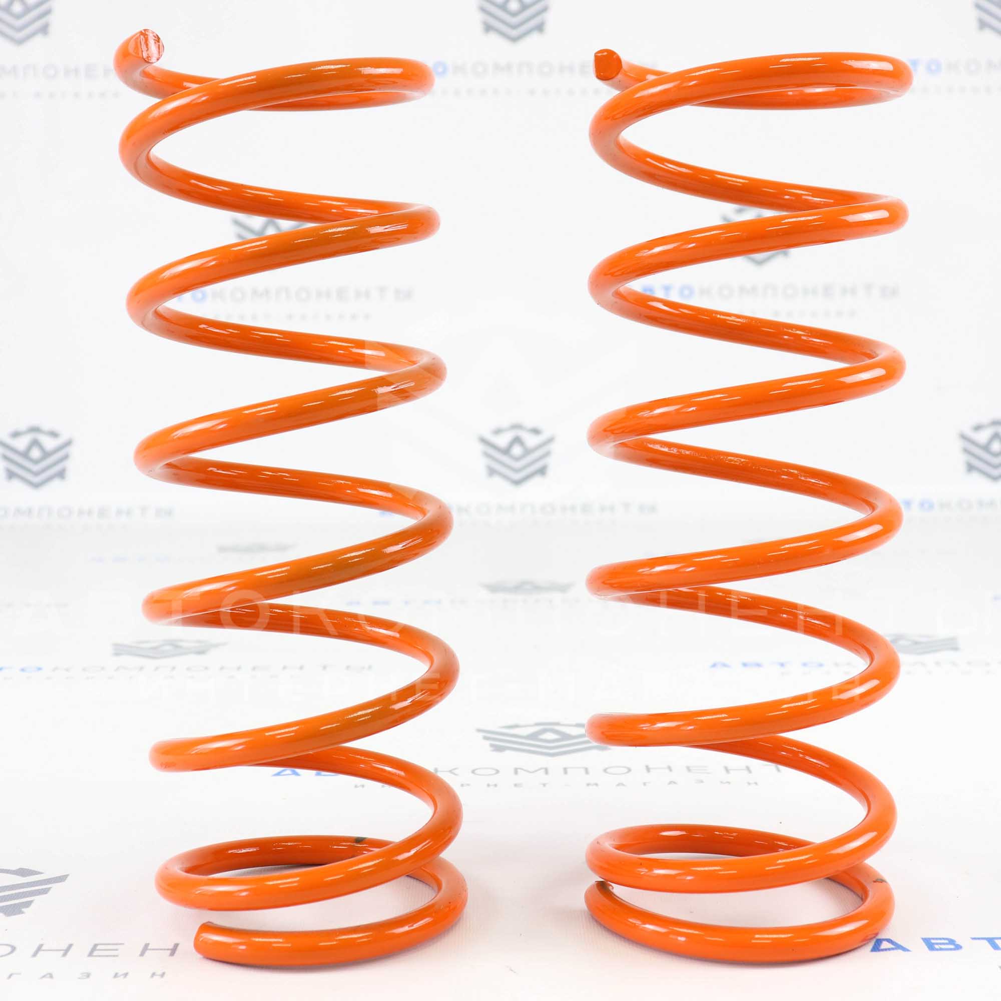 Пружины задней подвески "ТЕХНОРЕССОР" ВАЗ 2101-2107 -50мм (оранжевые) TRR2101-50
