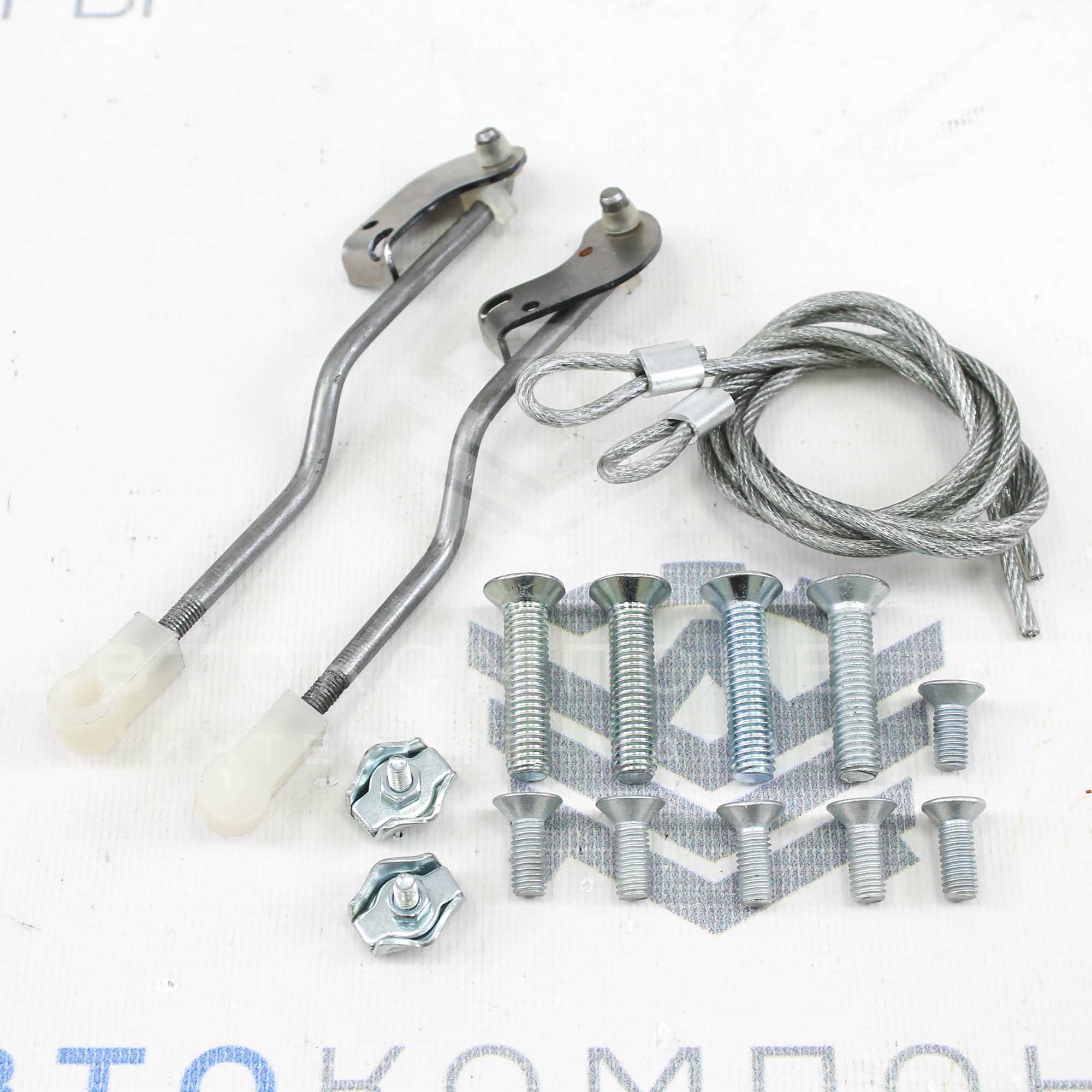 Бесшумные замки под евро ручки Лада Нива 4х4