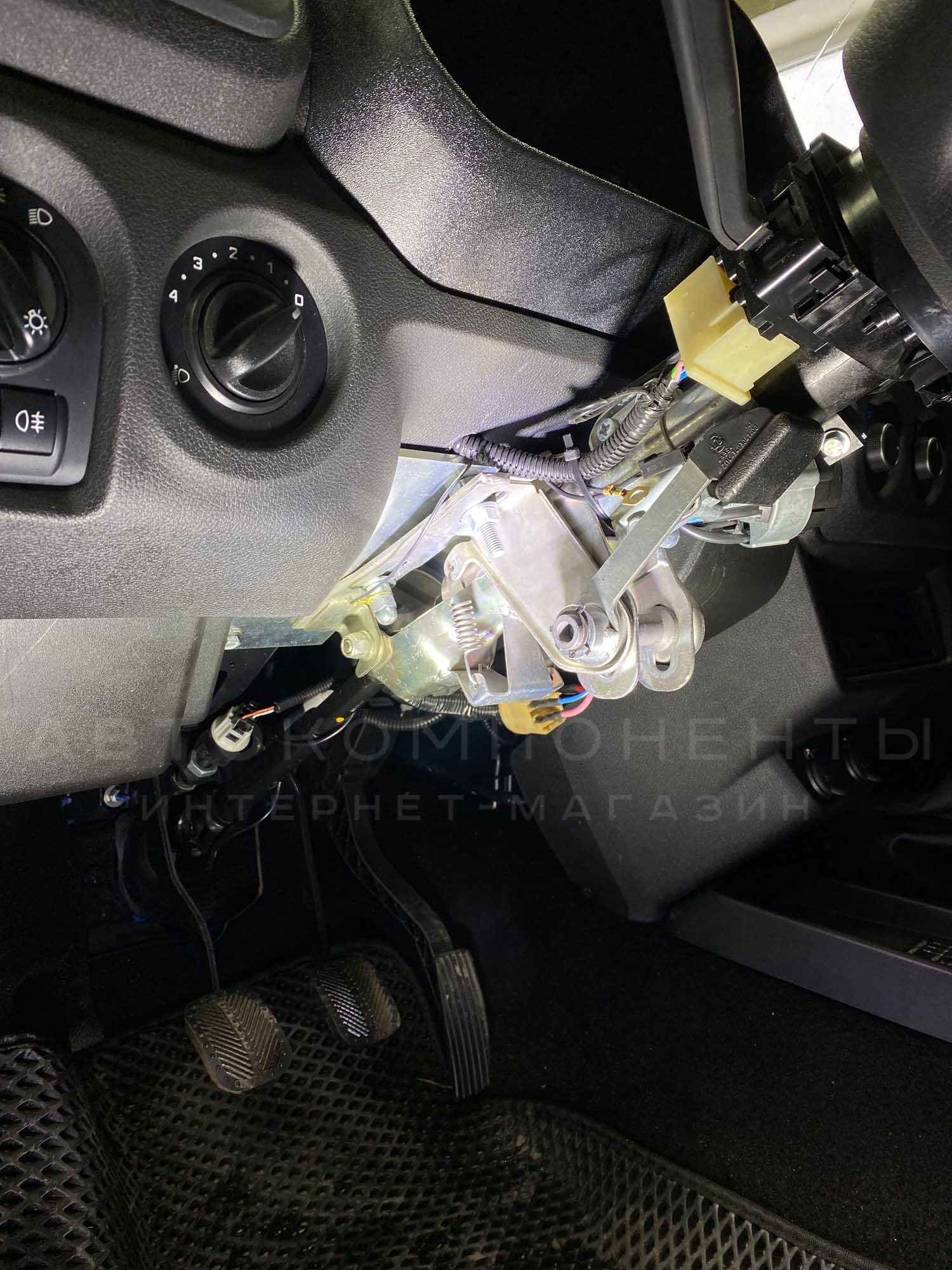 Установочный комплект регулируемой рулевой колонки Лада Нива 4x4 (после 2020г.)