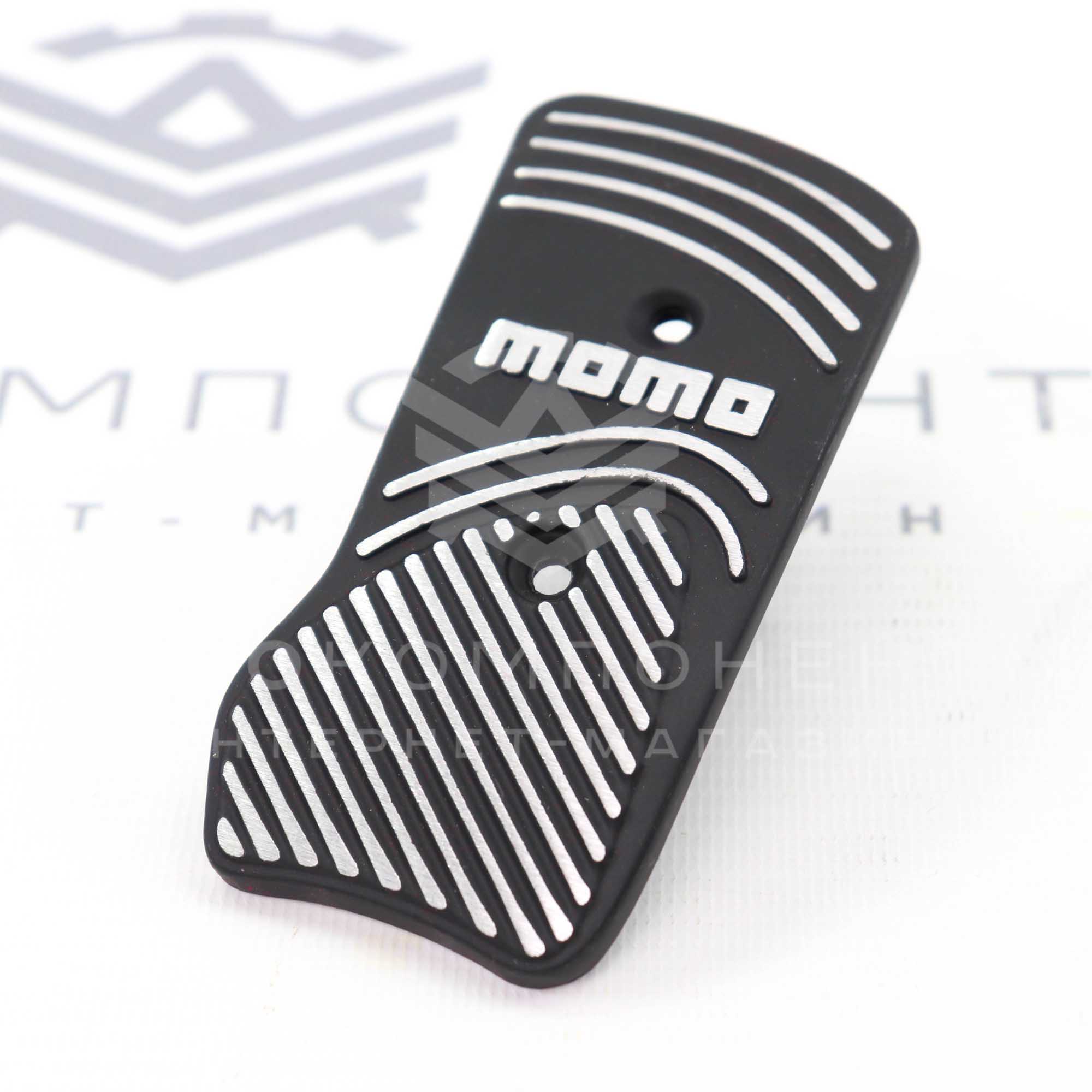 Накладки на педали "MOMO" Match (черные)