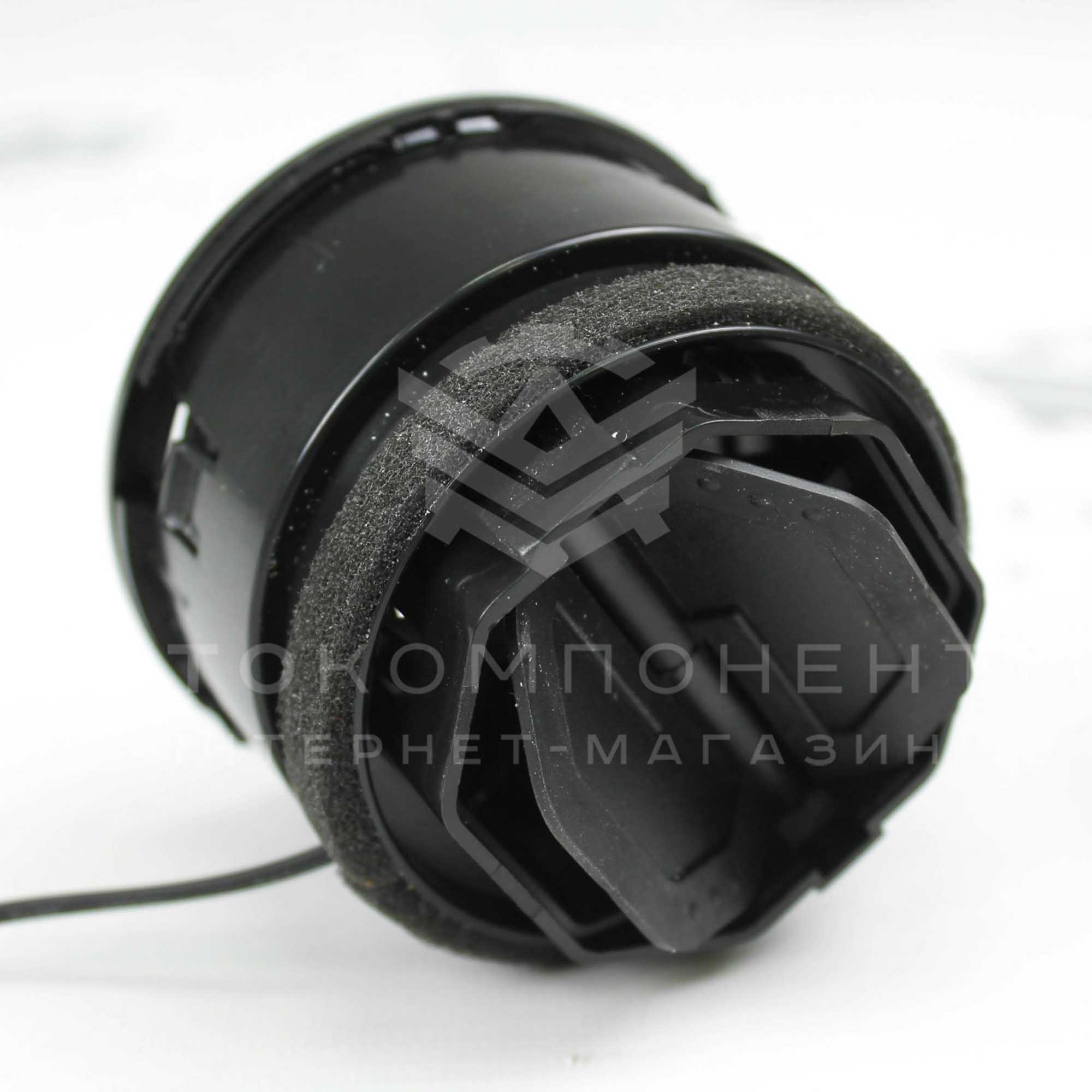 Сопло вентиляции AMG (модифицированное) с подсветкой Лада Гранта, Калина 2, Ларгус (черное)