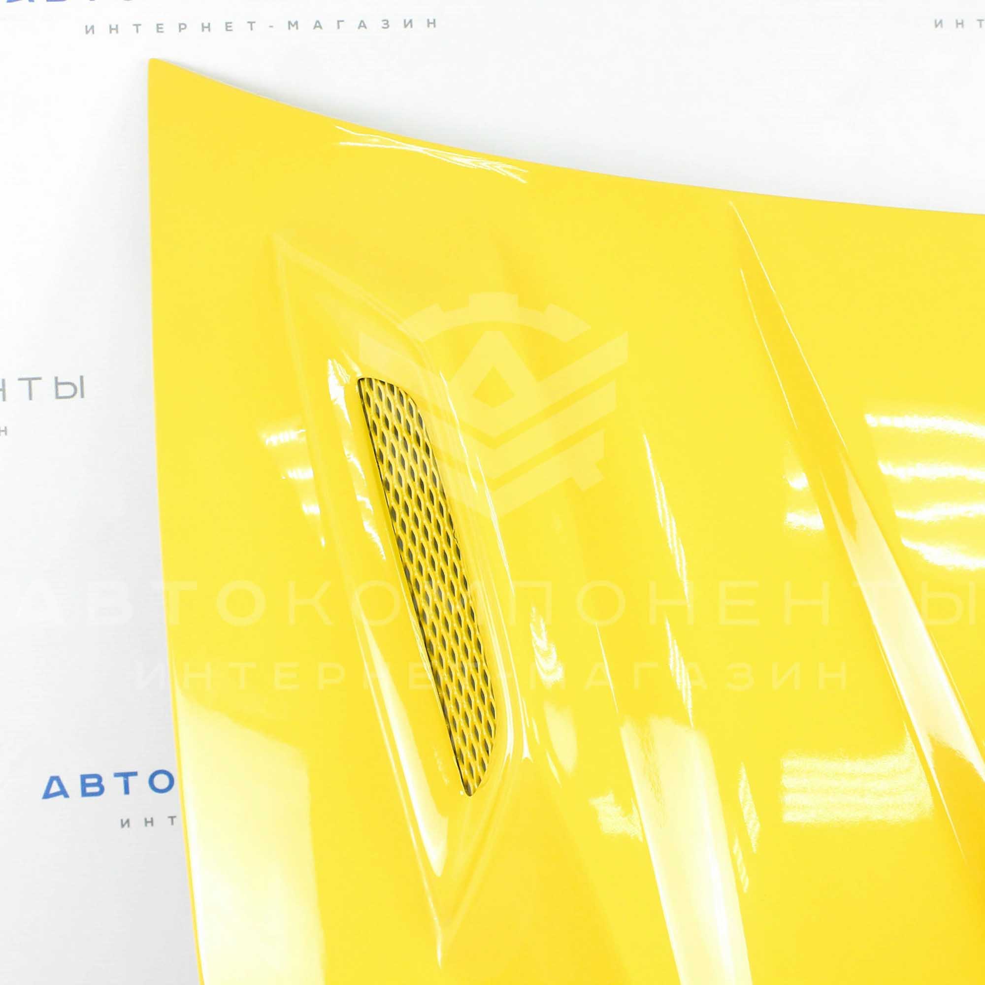 Стеклопластиковый капот "Я РОБОТ" Лада Калина в цвет кузова