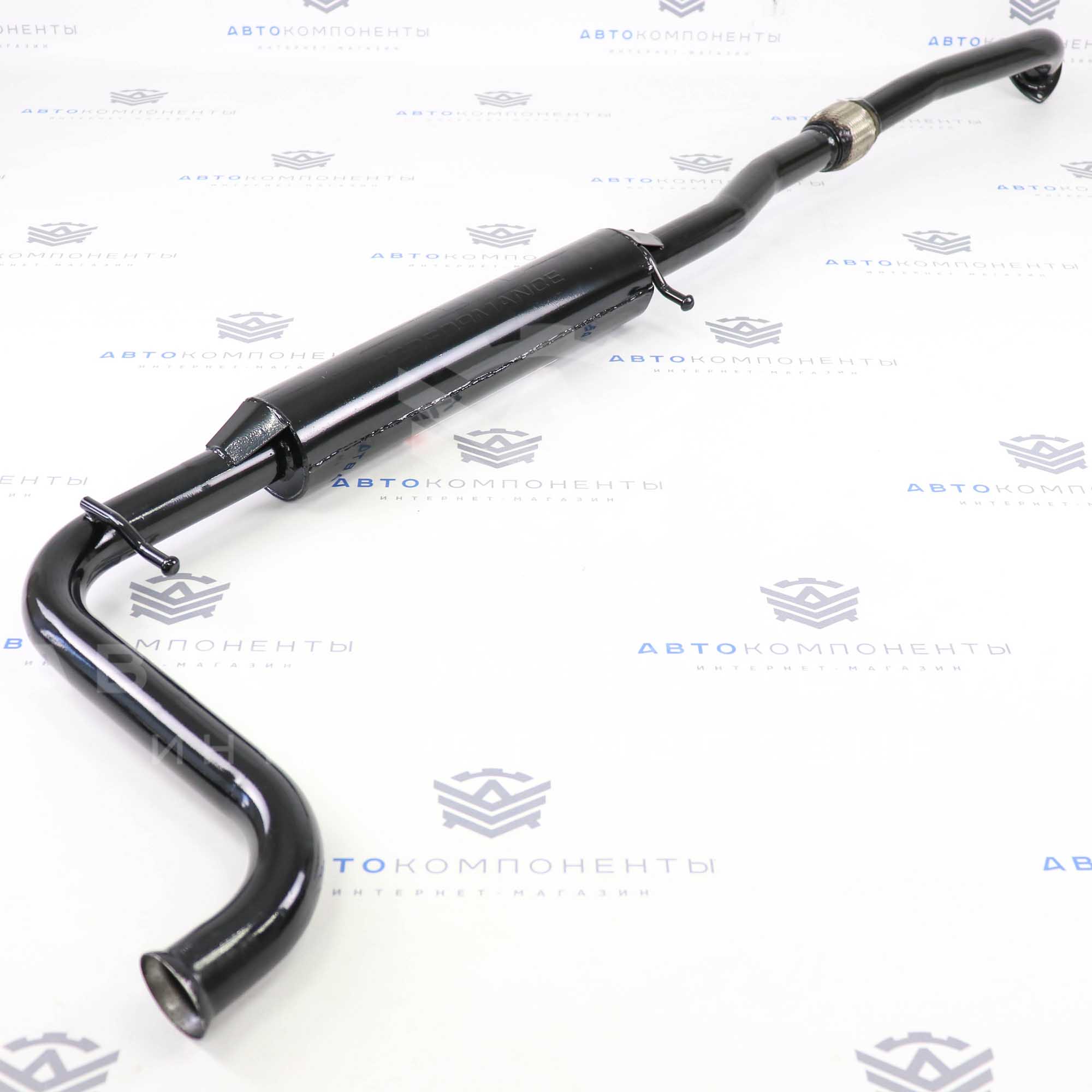 Резонатор (с гофрой) под штатную установку STT Лада Приора