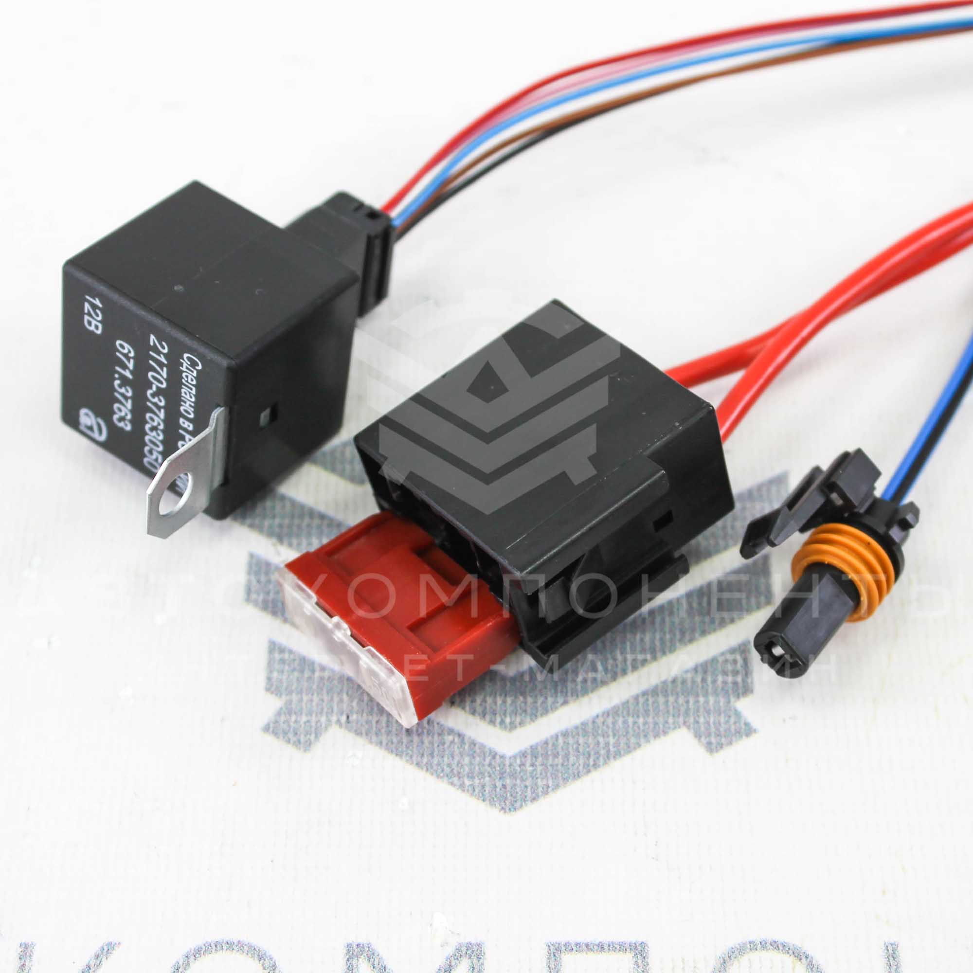 Монтажный набор для подключения лобового стекла с подогревом Лада Приора