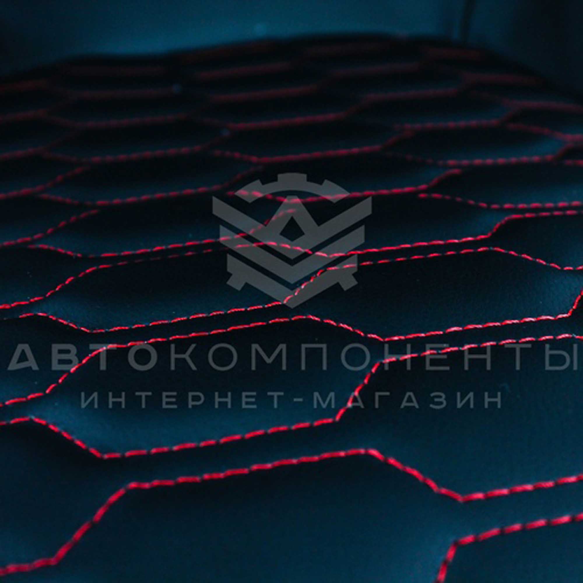 Сиденья RECARO "АвтоКомпоненты" с прострочкой "Соты" ВАЗ 2109, 21099, 2114, 2115