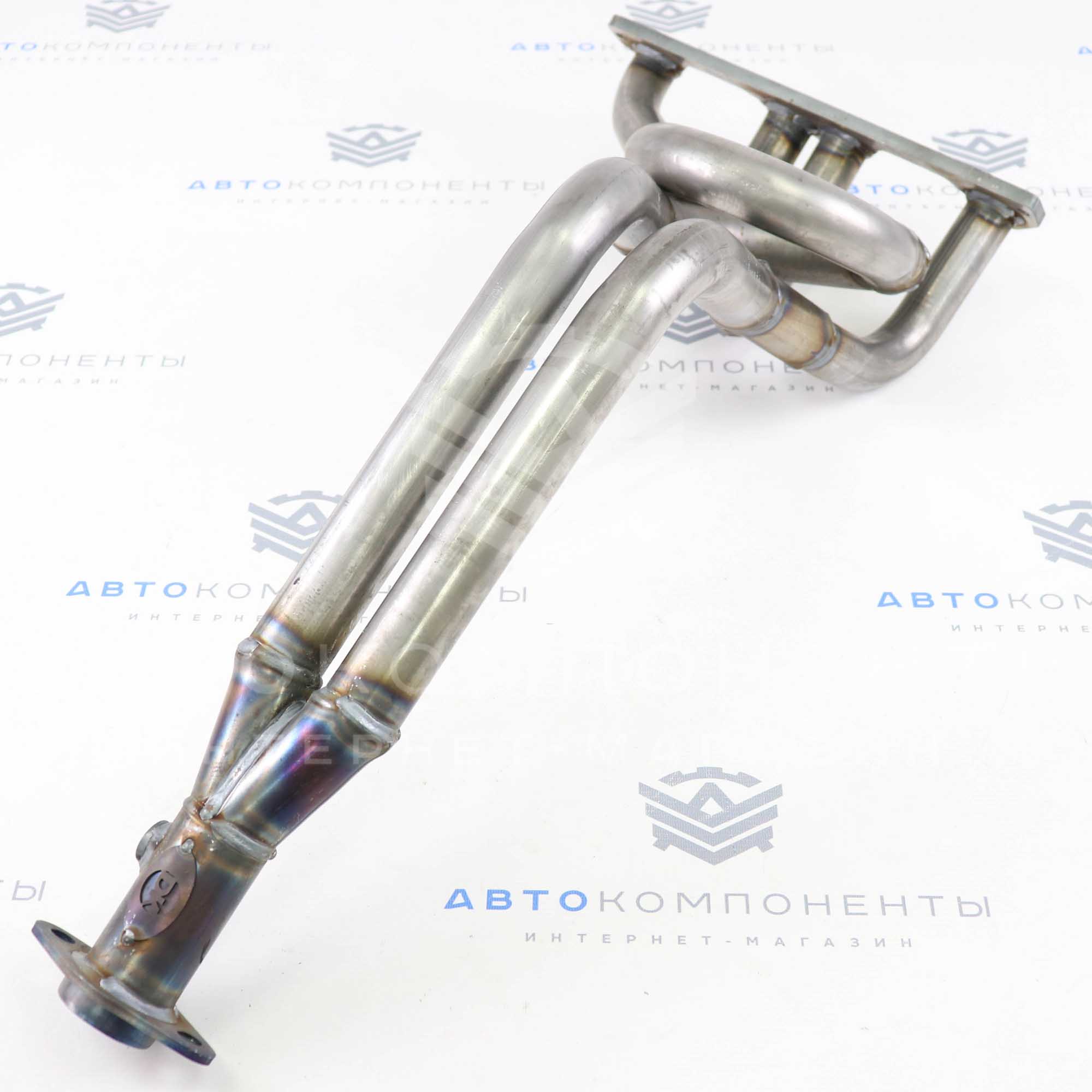 Выпускной коллектор (паук) "DK PRO" на ушастом фланце Subaru Sound 8v ВАЗ 2108-2115 (ПНО0028)