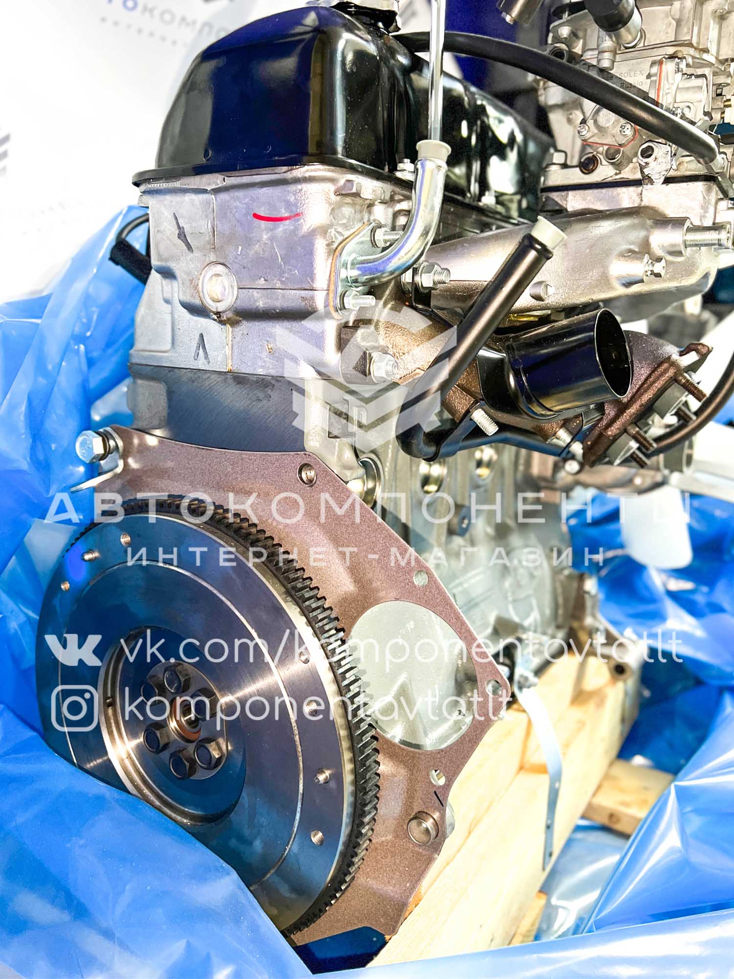 Двигатель ВАЗ 21213 (карбюраторный) Лада Нива 4х4 в сборе (новый)