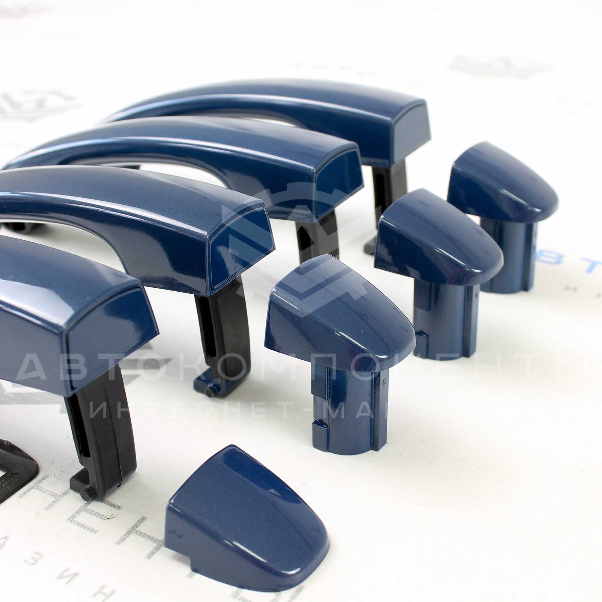 Оригинальные наружные ручки дверей Лада Vesta, Vesta NG в цвет кузова