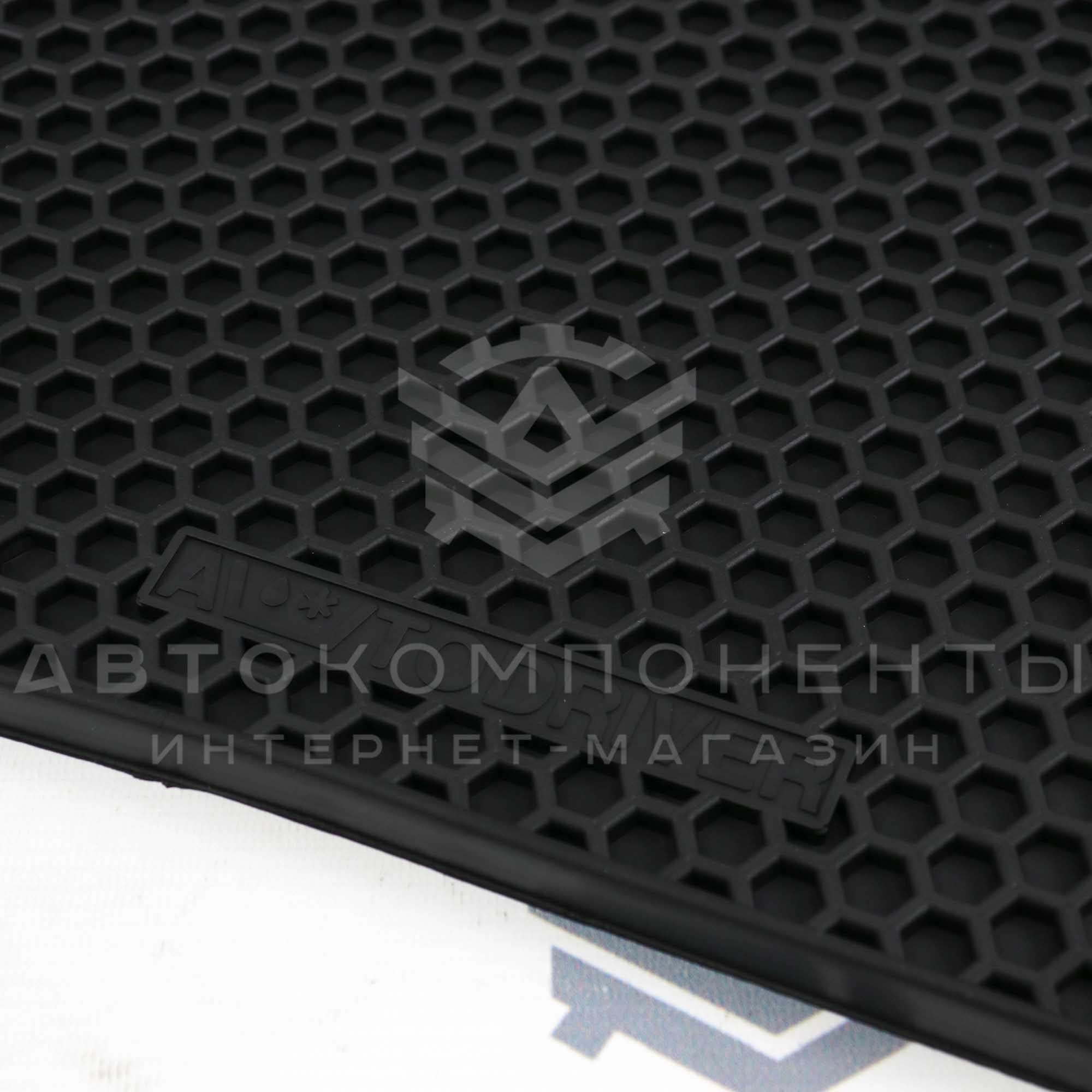 Ковры салонные EVAcell с бортами (резиновые) Hyundai Solaris, Kia Rio (после 2017 г.в)