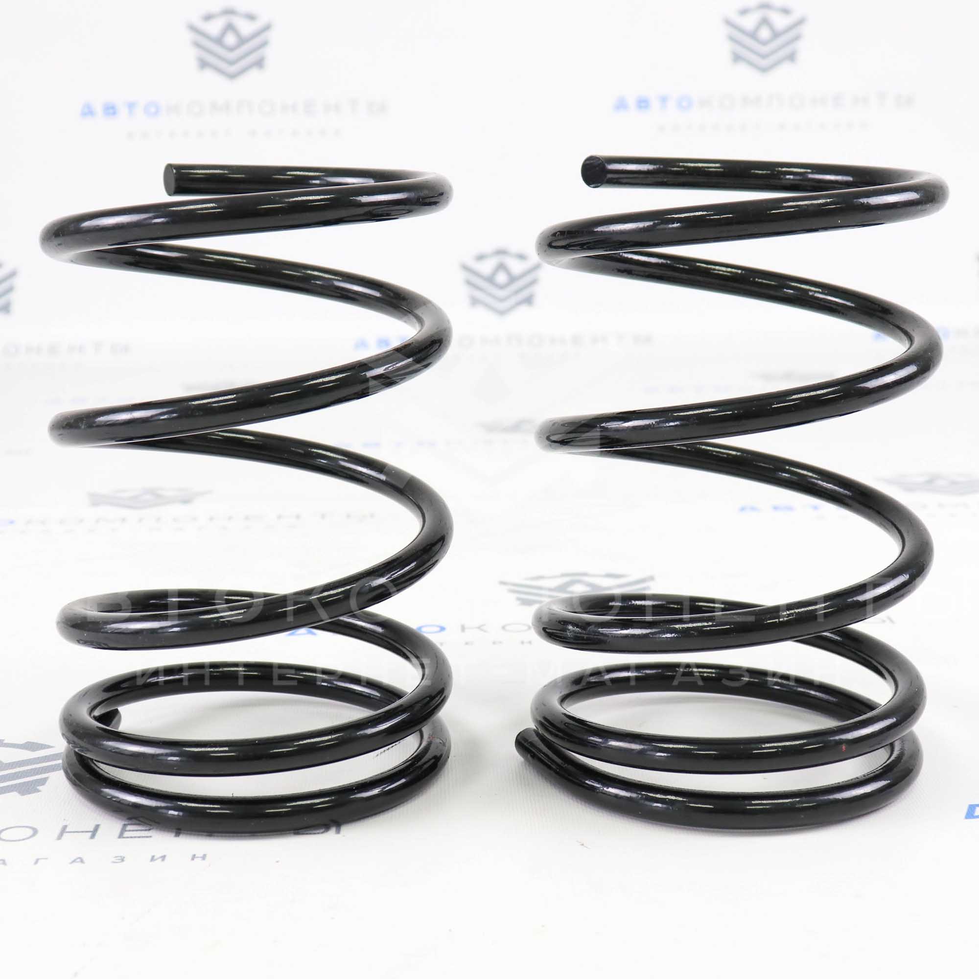 Пружины передней подвески "ТЕХНОРЕССОР" ВАЗ 2108-2115, 2110-2112 -120мм (черные)