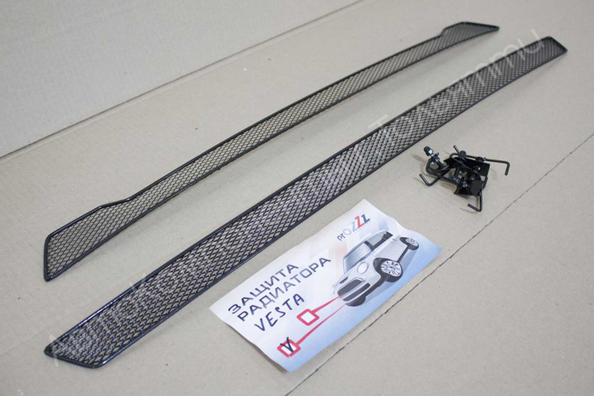 Защита радиатора Лада Vesta (2)