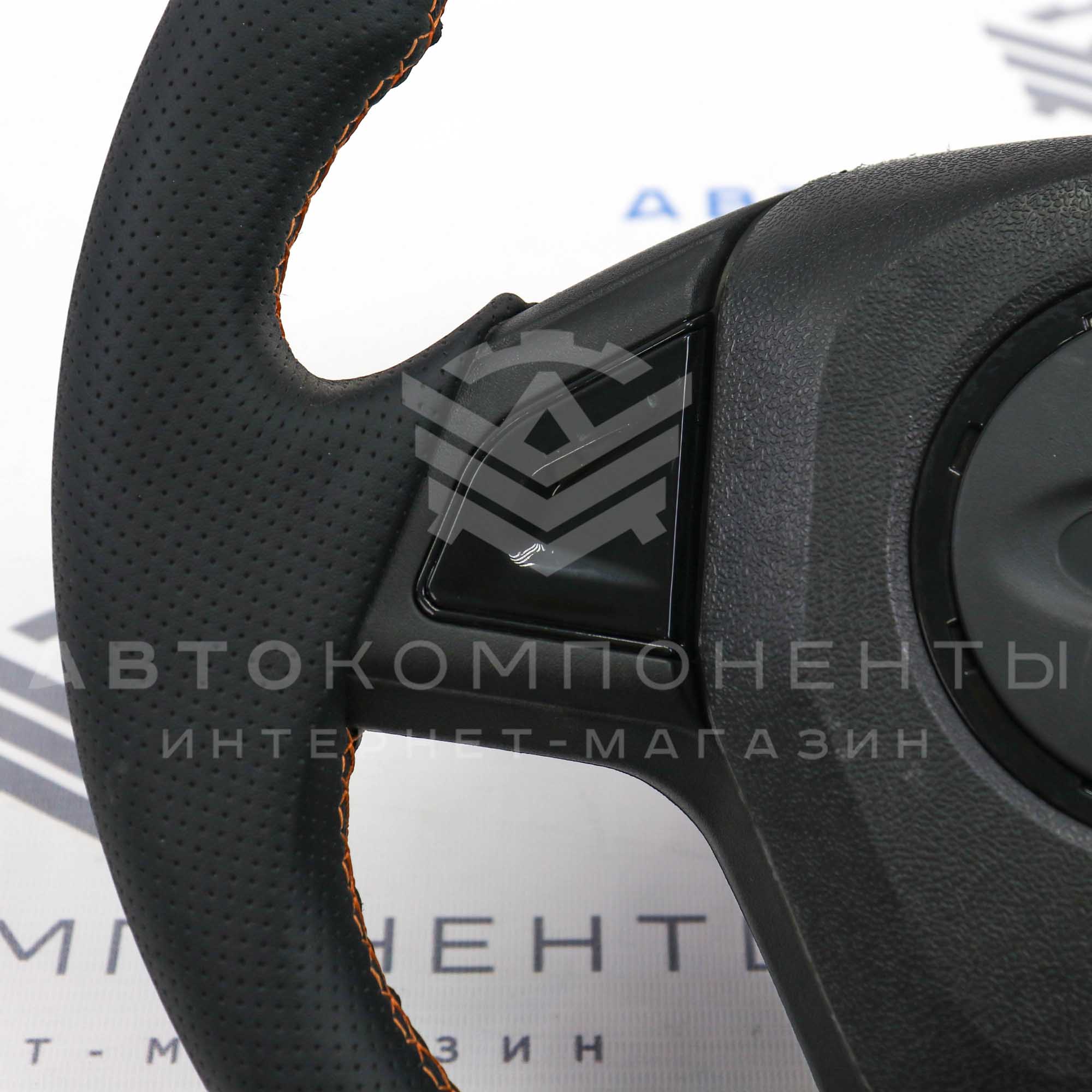 Руль "Барс" (в коже) без зашитой подушки ВАЗ 2101-2107, Лада Нива 4х4