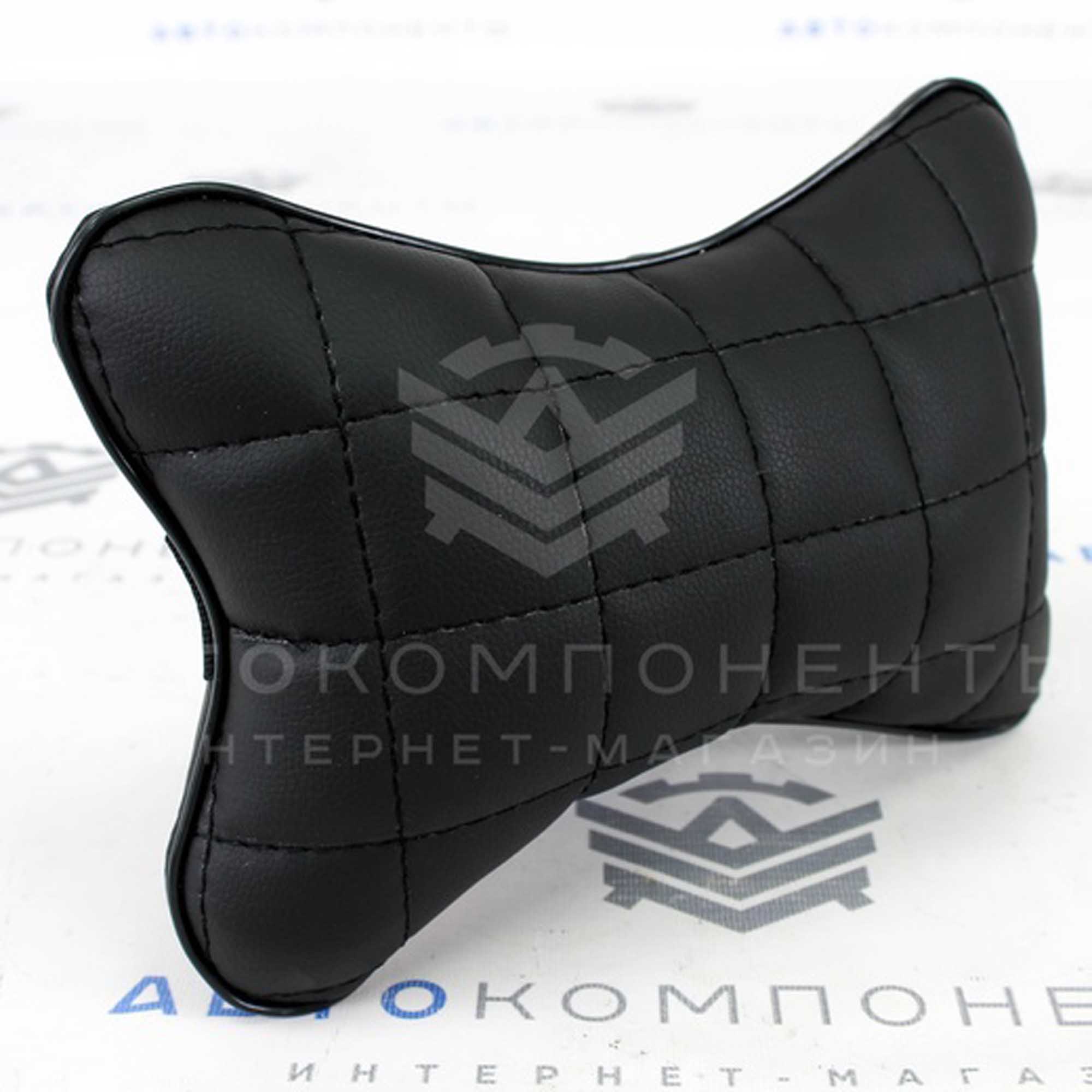 Подушка подголовника с прострочкой "Квадрат прямой"